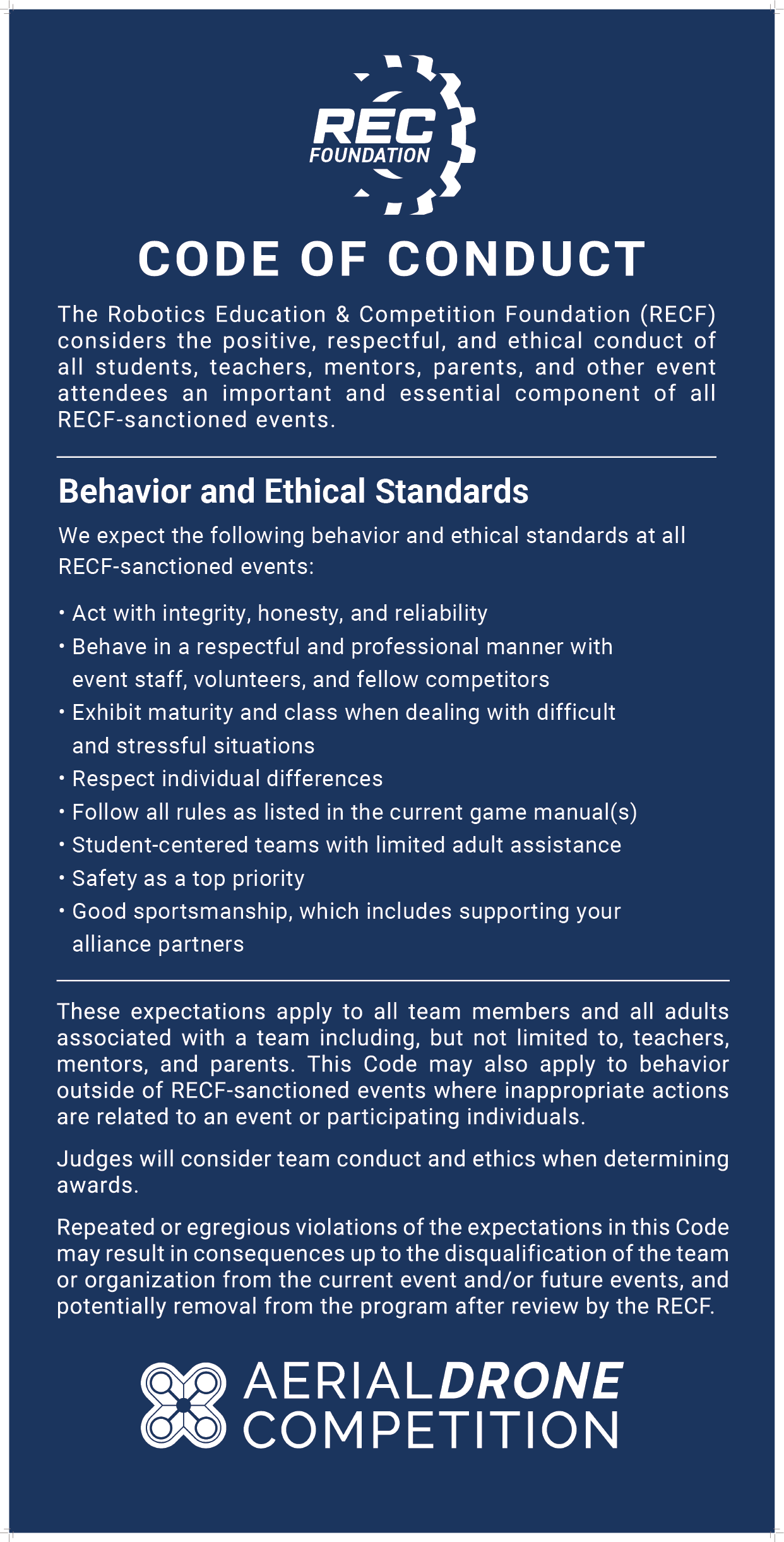 ADC - Code of Conduct - Banner (GRANT)