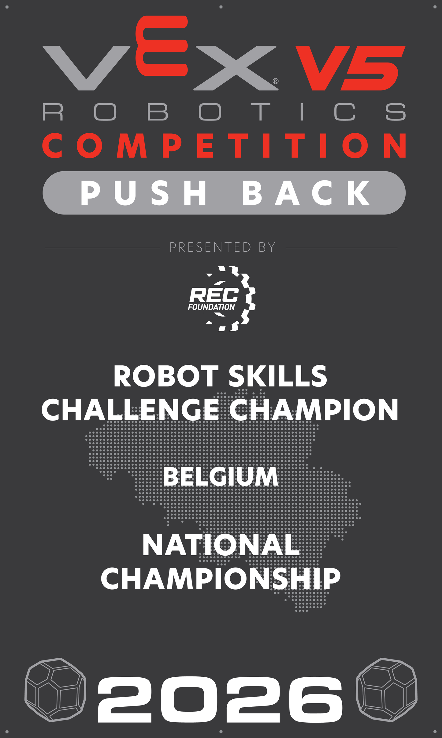 VEX V5 - Robot Skills Challenge Champion
