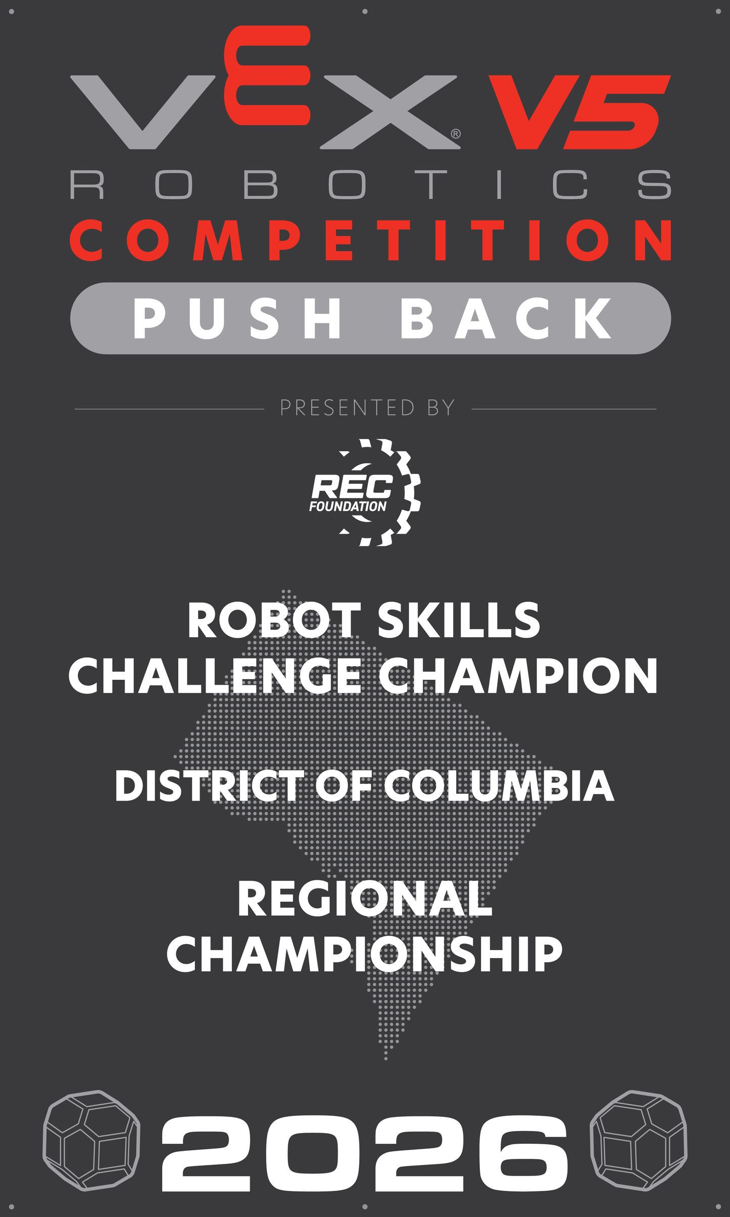 VEX V5 - Robot Skills Challenge Champion