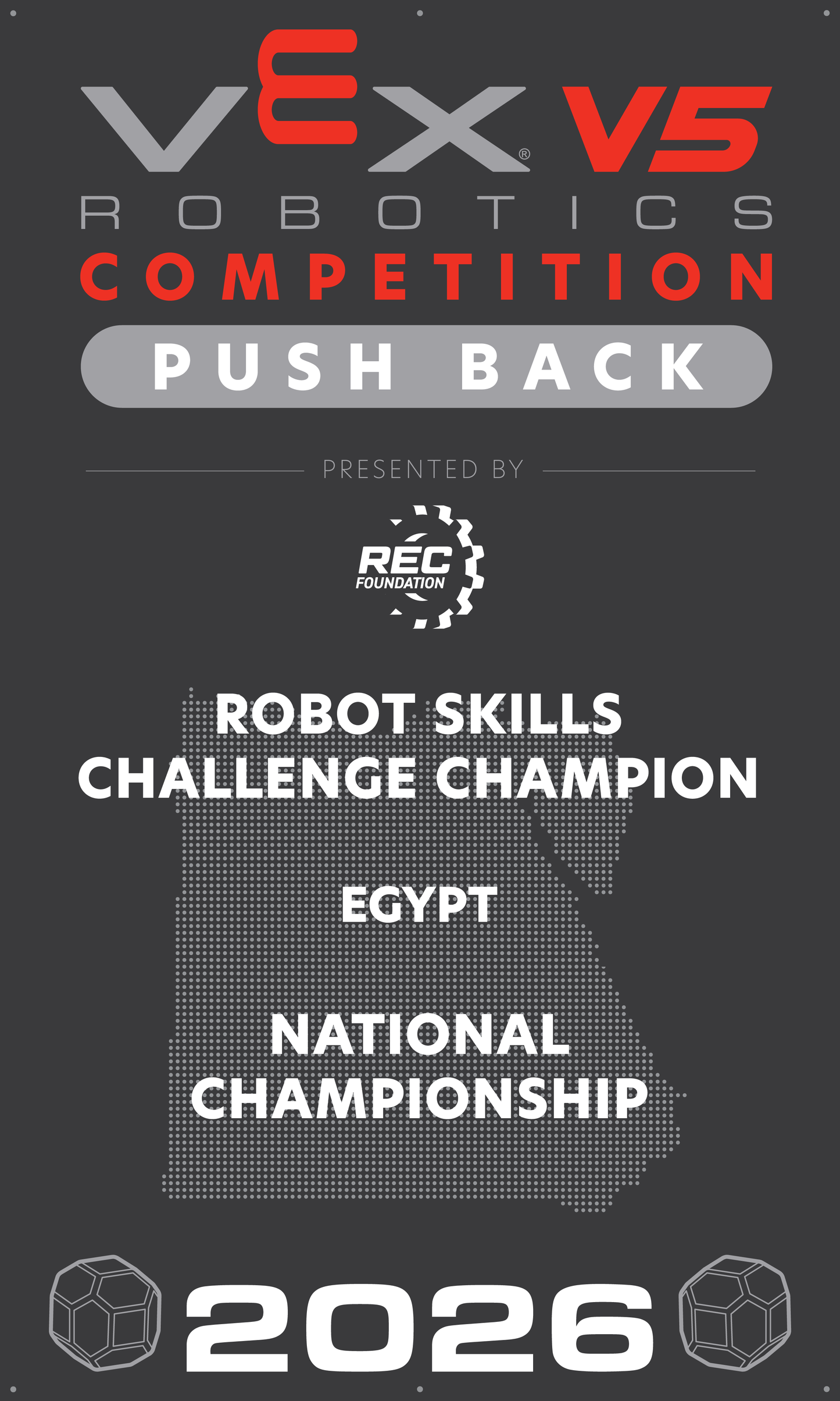 VEX V5 - Robot Skills Challenge Champion