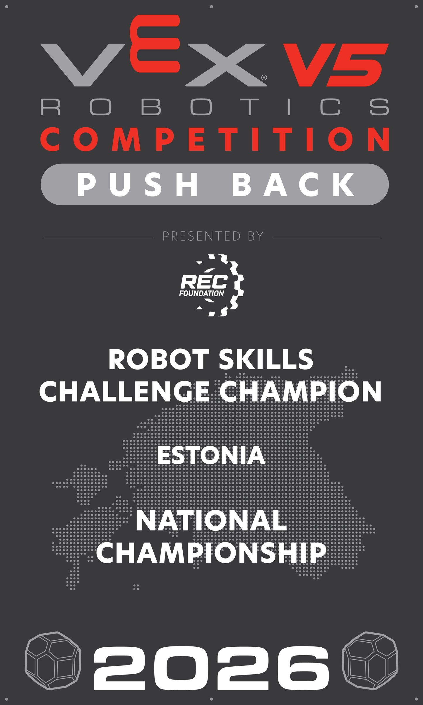 VEX V5 - Robot Skills Challenge Champion