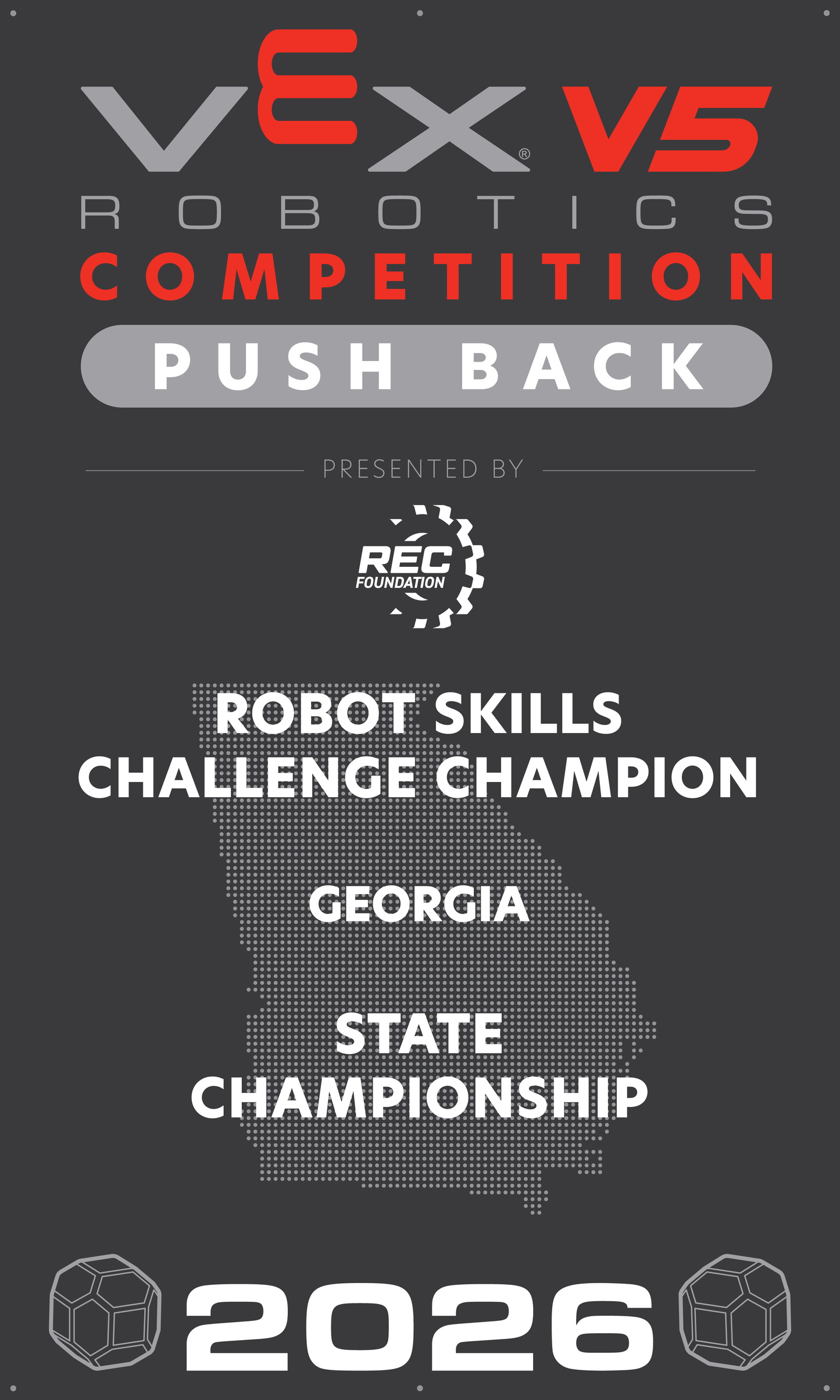 VEX V5 - Robot Skills Challenge Champion