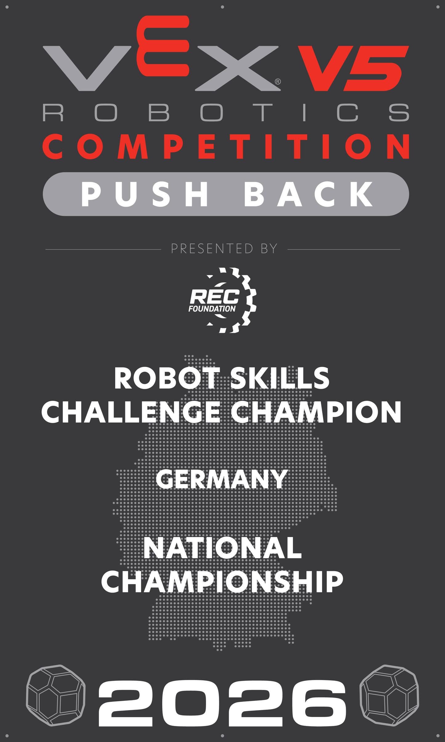 VEX V5 - Robot Skills Challenge Champion