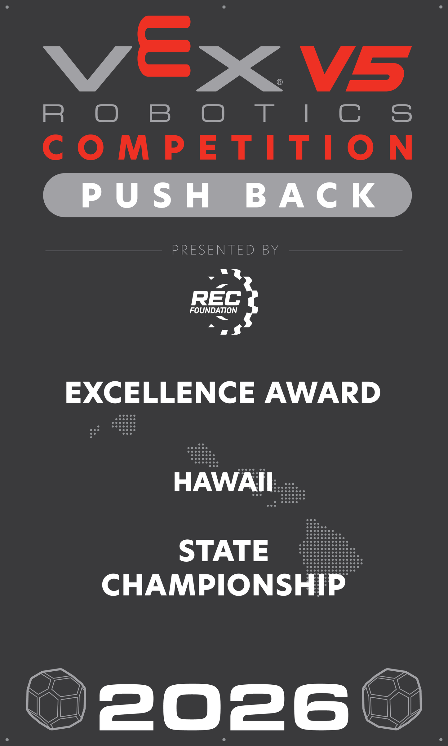 VEX V5 - Excellence Award
