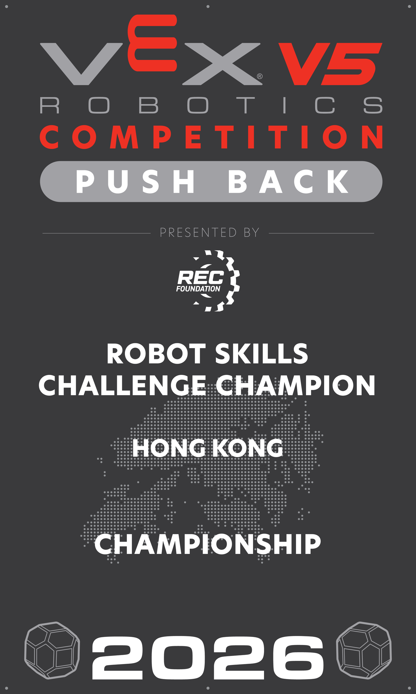 VEX V5 - Robot Skills Challenge Champion
