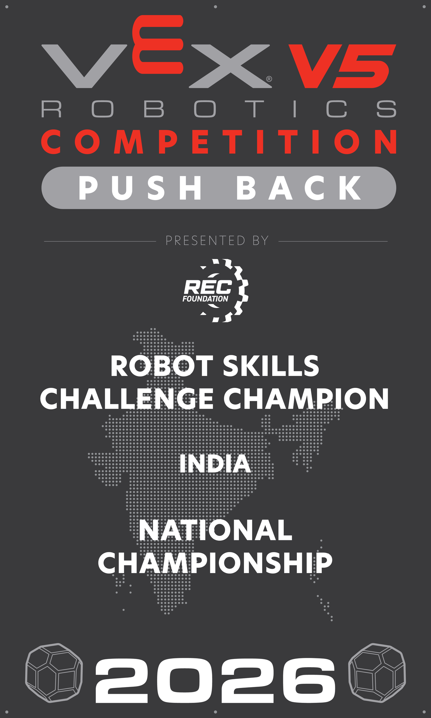 VEX V5 - Robot Skills Challenge Champion