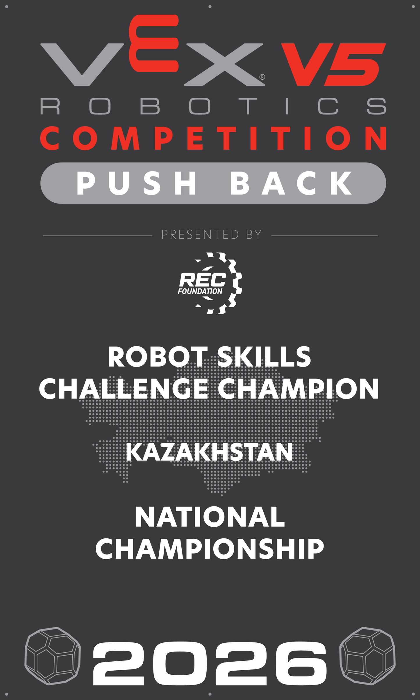 VEX V5 - Robot Skills Challenge Champion