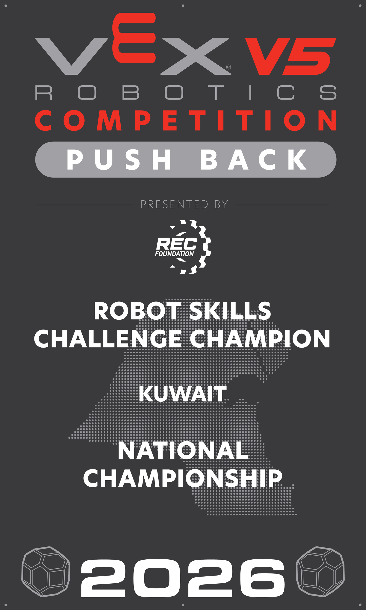 VEX V5 - Robot Skills Challenge Champion