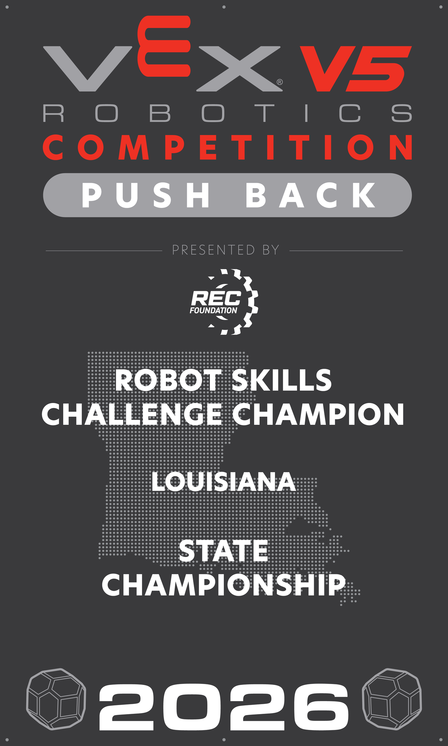 VEX V5 - Robot Skills Challenge Champion