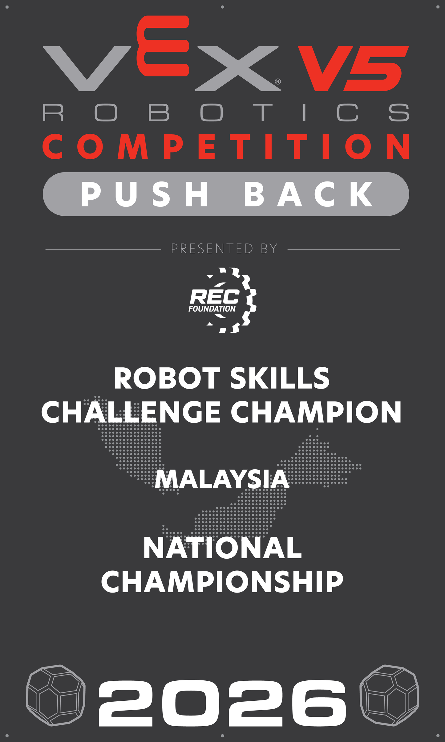 VEX V5 - Robot Skills Challenge Champion
