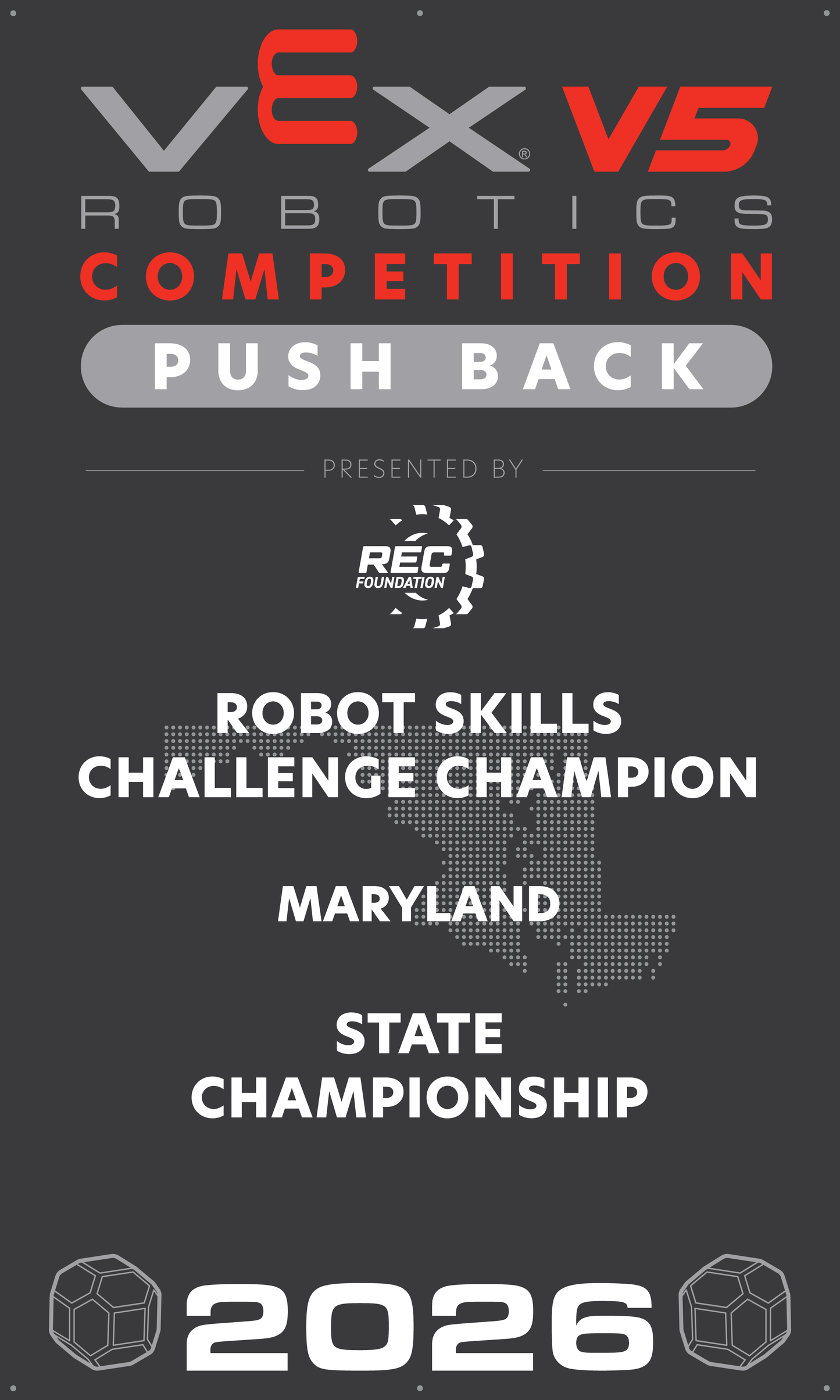 VEX V5 - Robot Skills Challenge Champion
