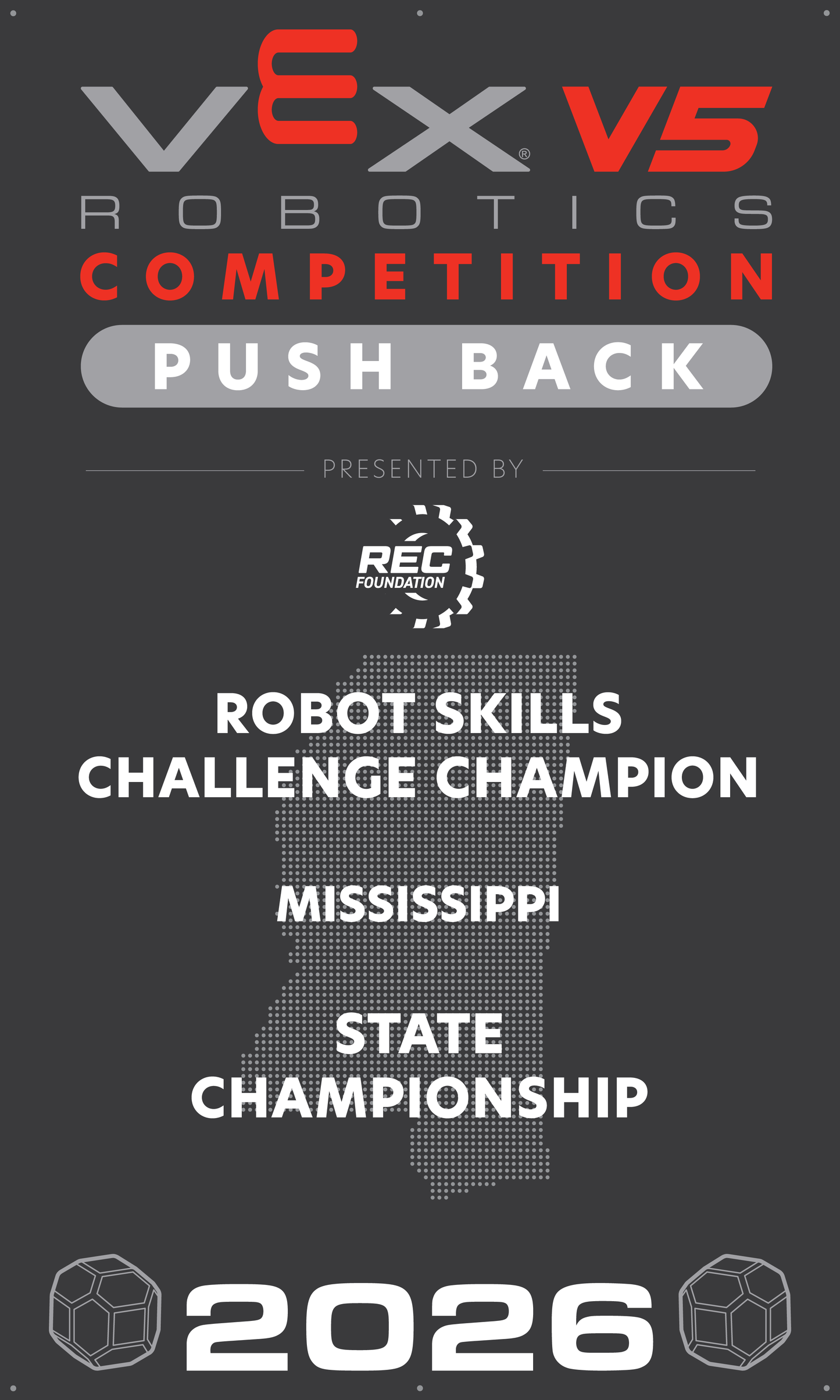 VEX V5 - Robot Skills Challenge Champion