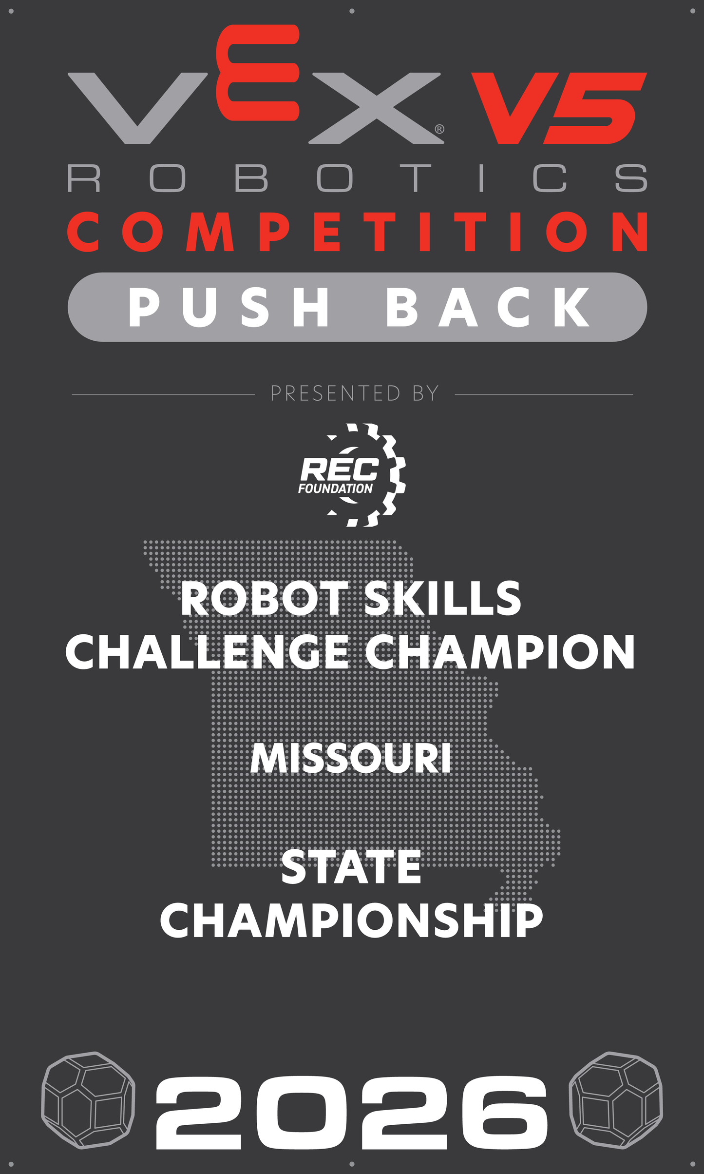 VEX V5 - Robot Skills Challenge Champion