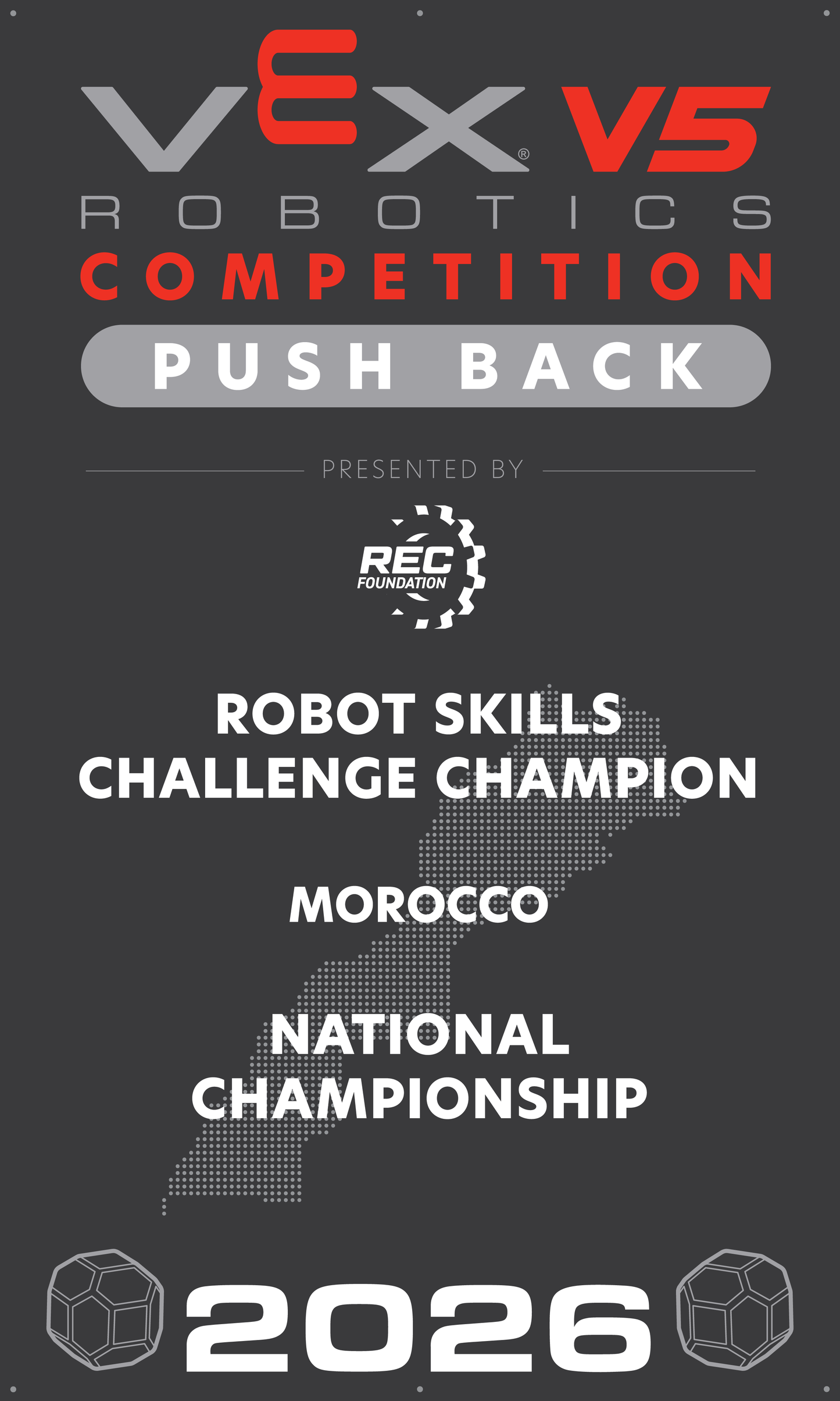VEX V5 - Robot Skills Challenge Champion