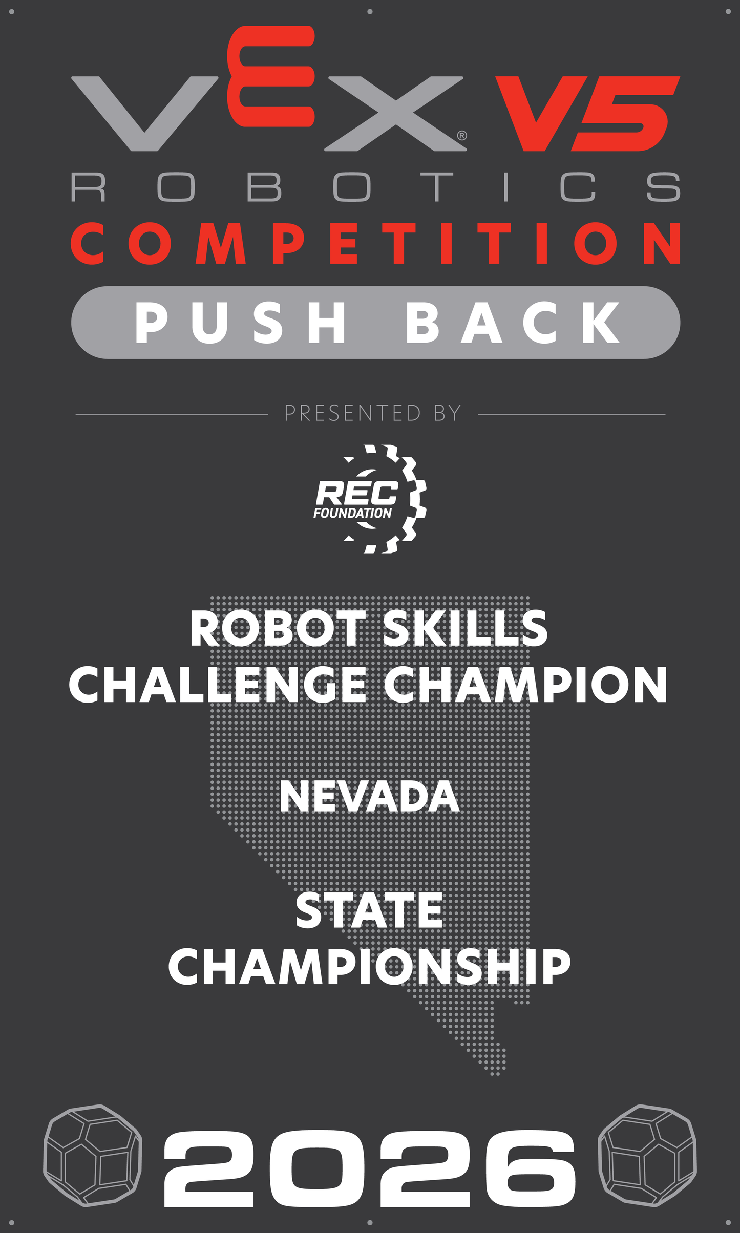 VEX V5 - Robot Skills Challenge Champion