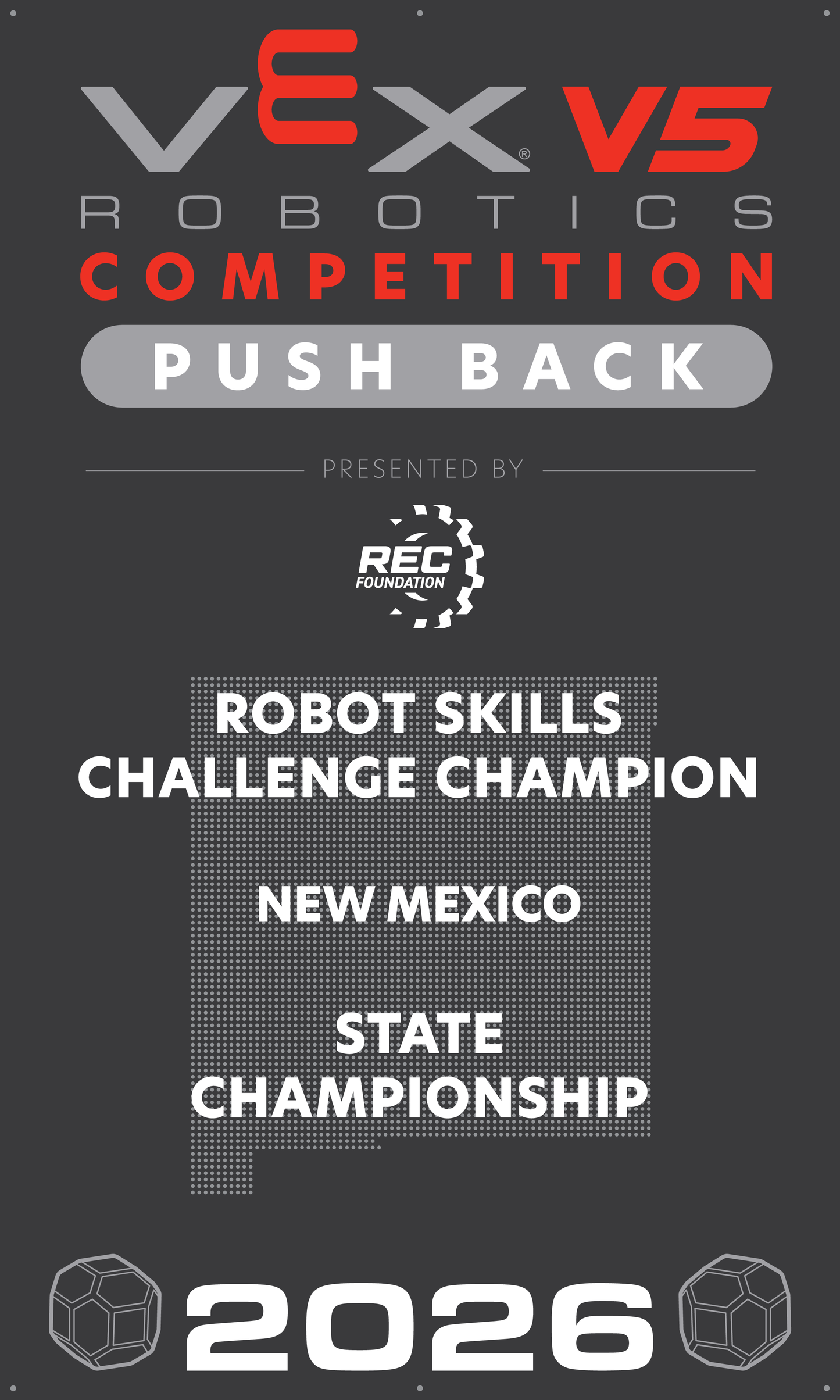 VEX V5 - Robot Skills Challenge Champion
