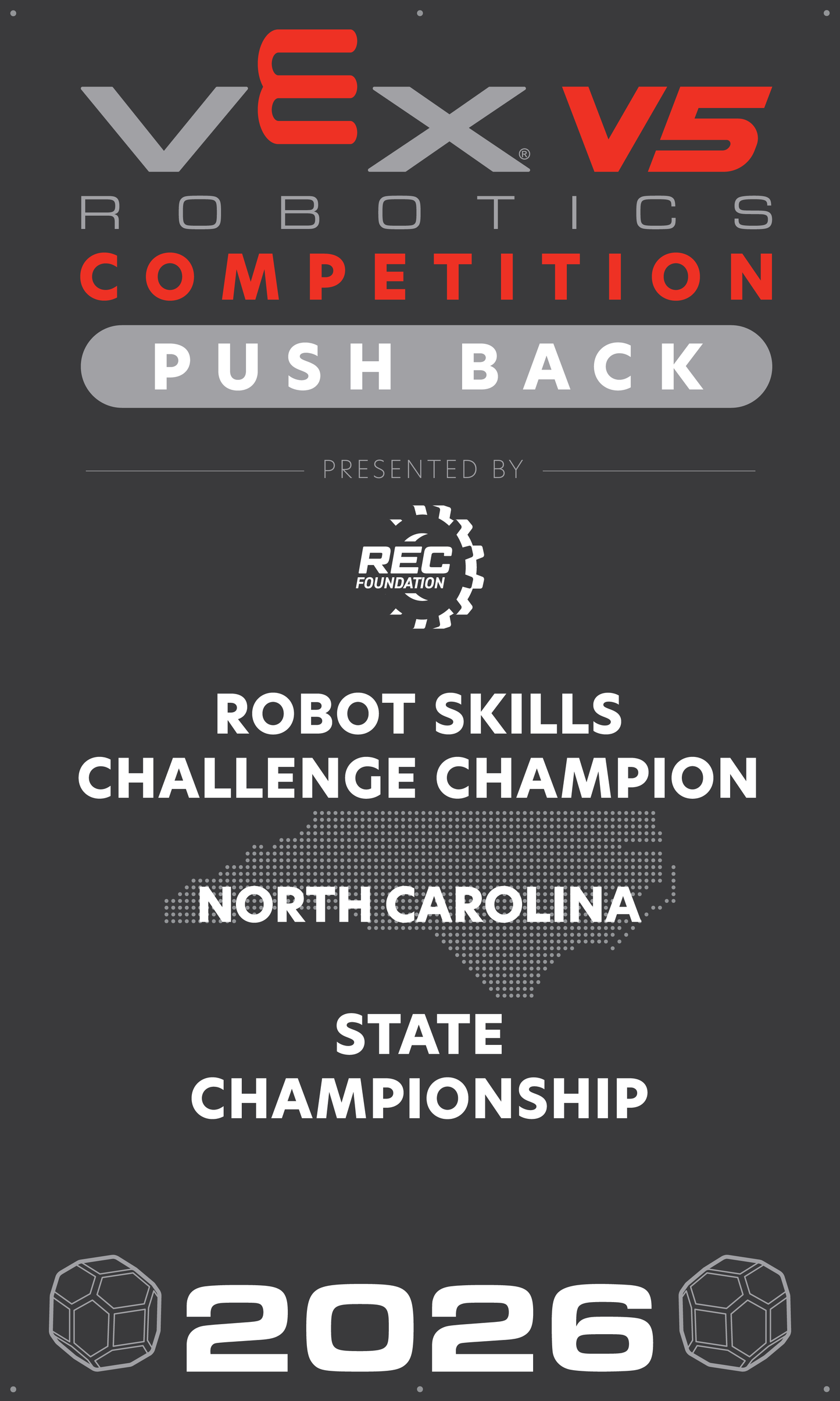 VEX V5 - Robot Skills Challenge Champion