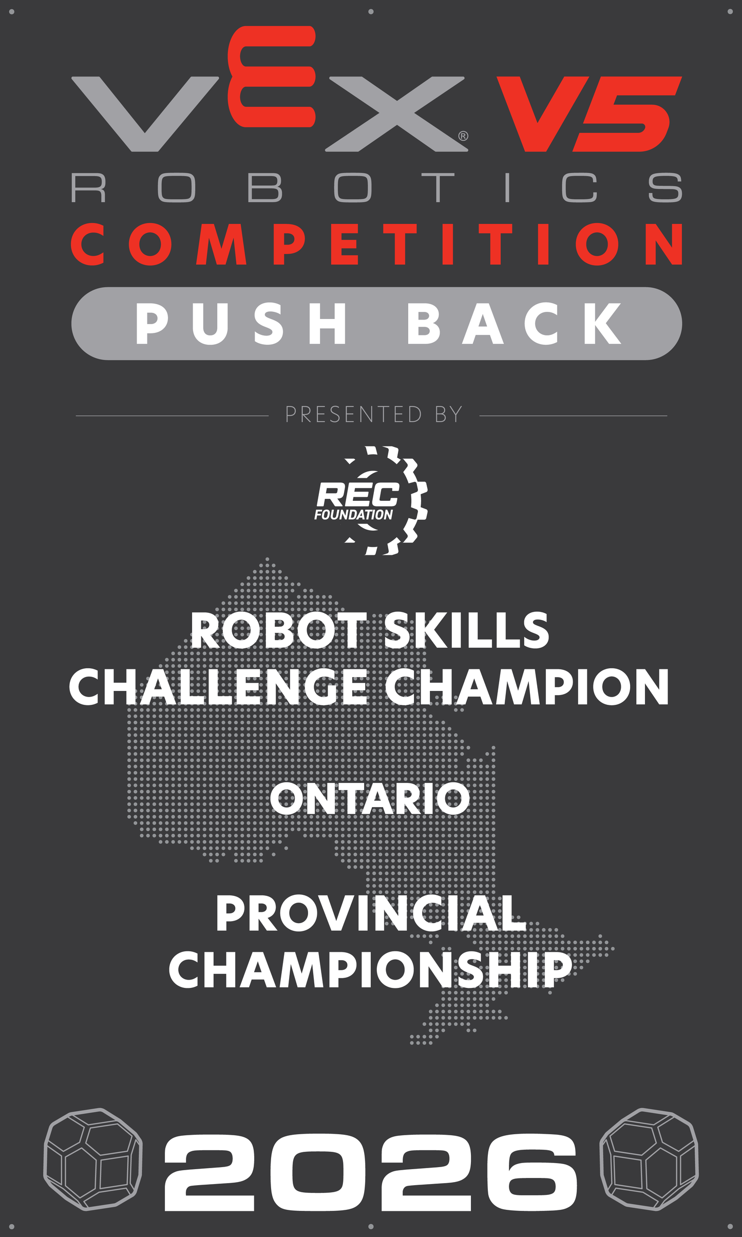 VEX V5 - Robot Skills Challenge Champion