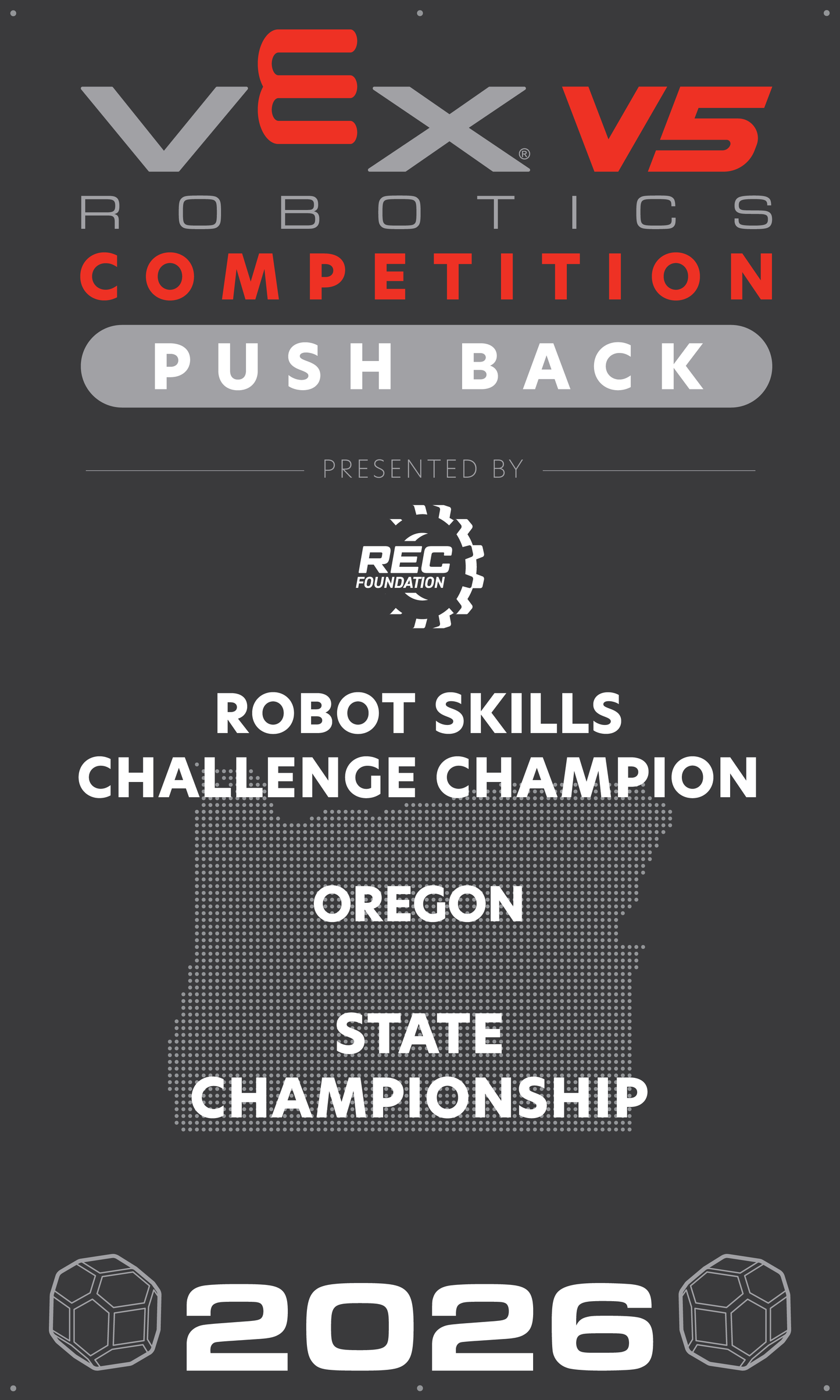 VEX V5 - Robot Skills Challenge Champion