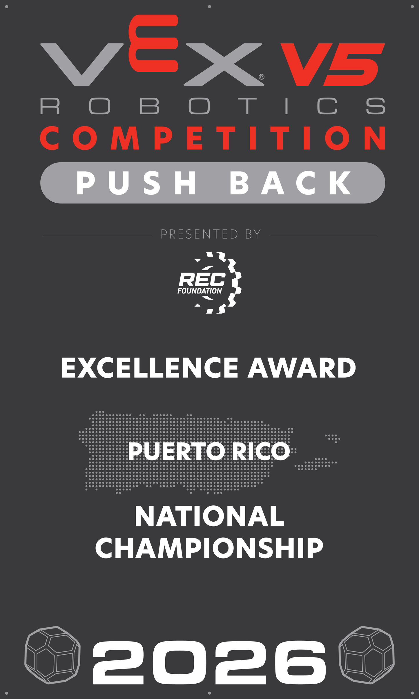 VEX V5 - Excellence Award