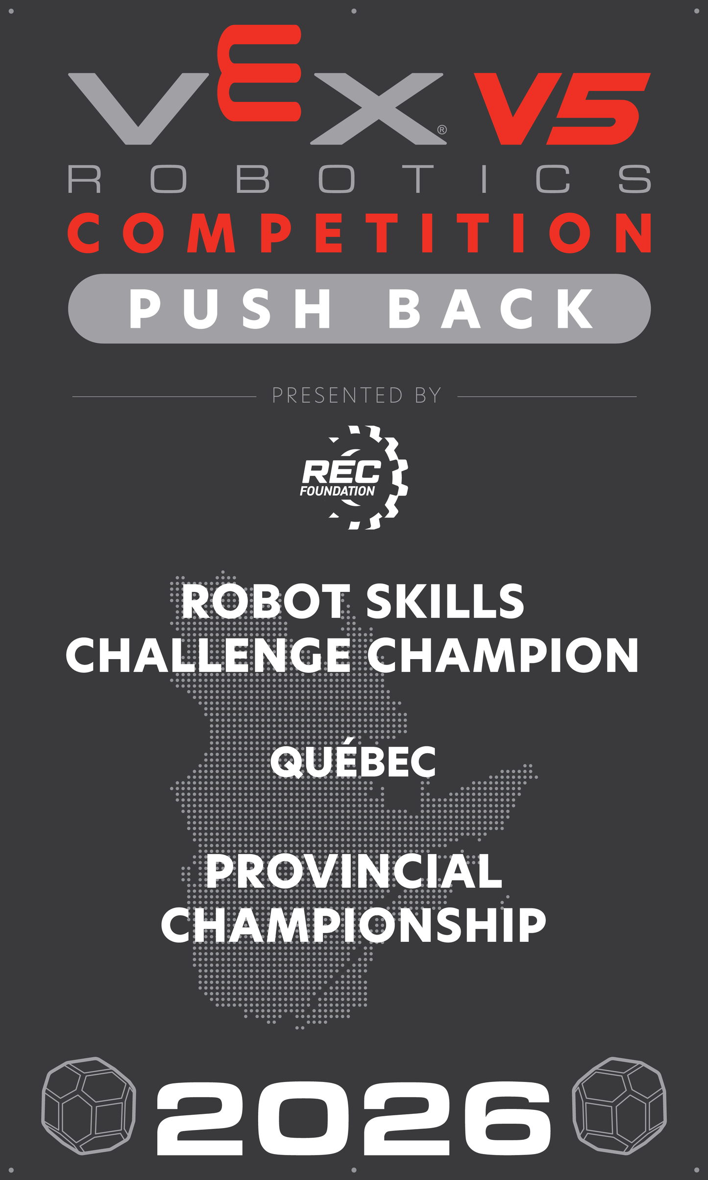 VEX V5 - Robot Skills Challenge Champion