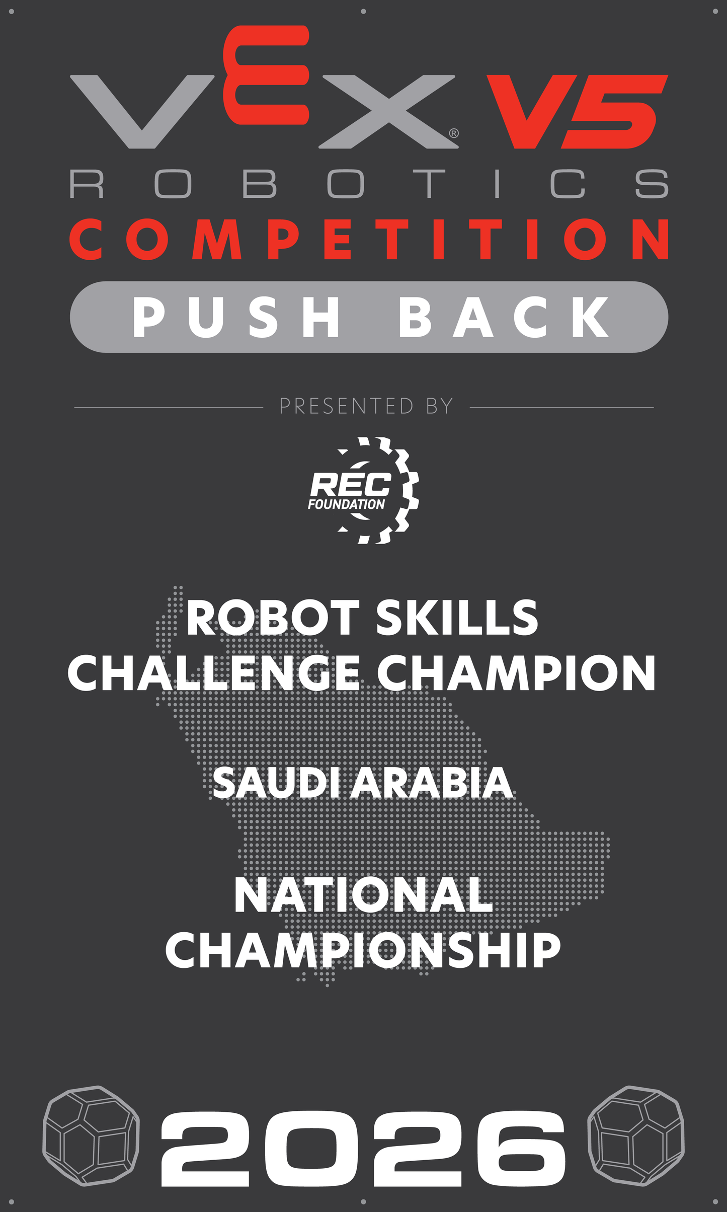 VEX V5 - Robot Skills Challenge Champion