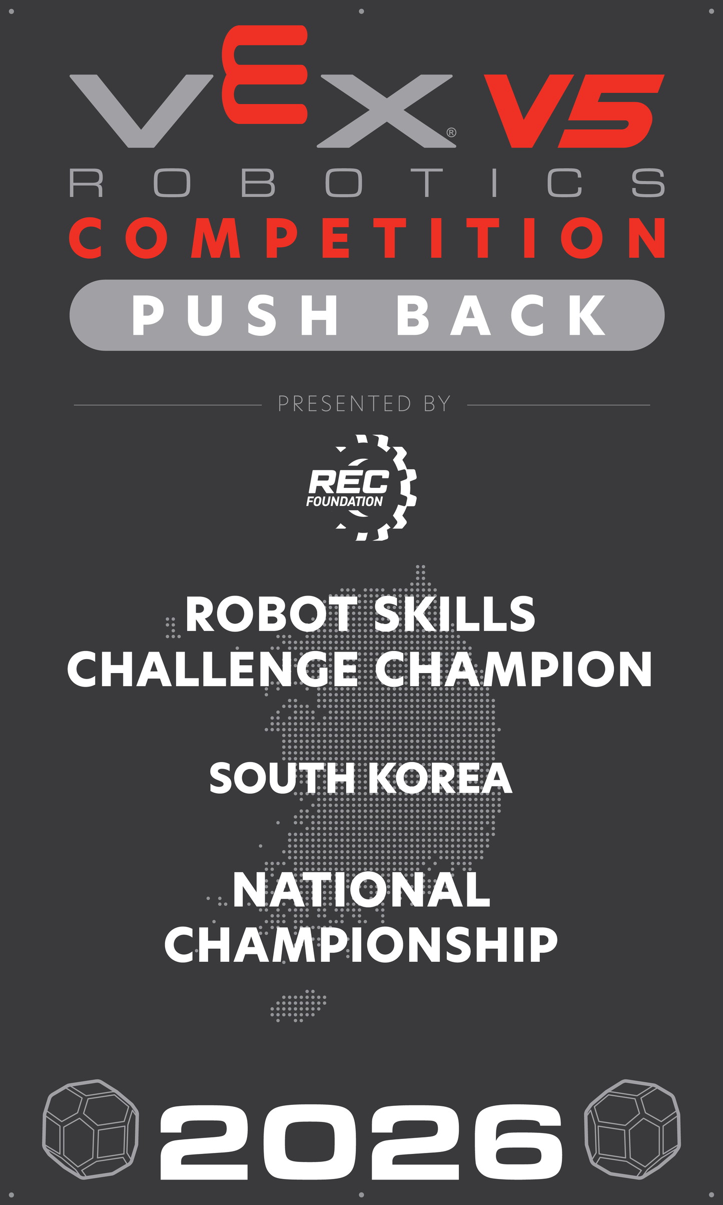 VEX V5 - Robot Skills Challenge Champion