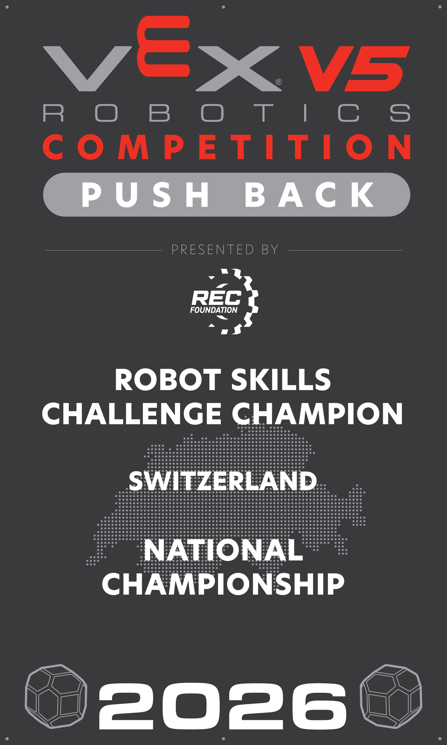 VEX V5 - Robot Skills Challenge Champion