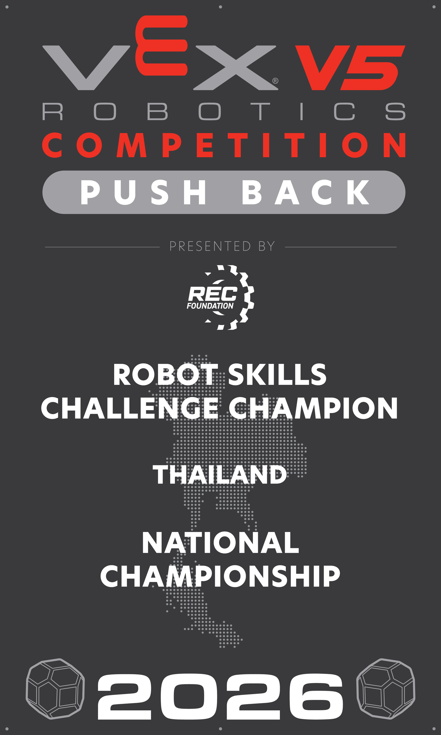 VEX V5 - Robot Skills Challenge Champion