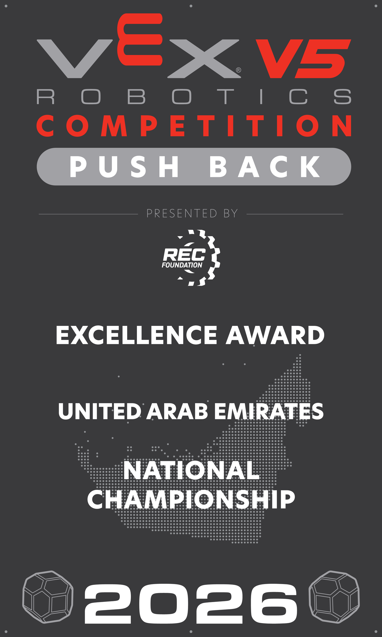 VEX V5 - Excellence Award