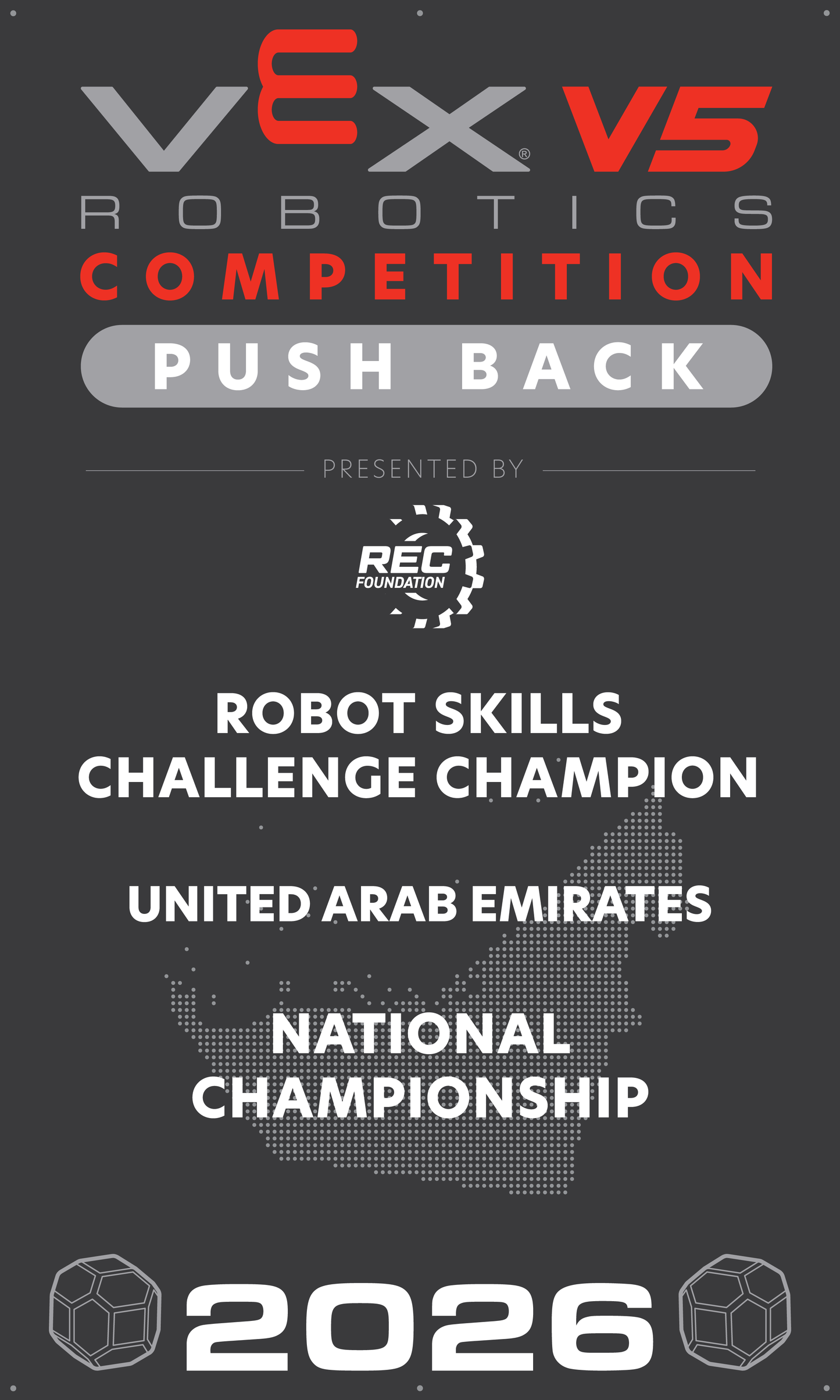 VEX V5 - Robot Skills Challenge Champion