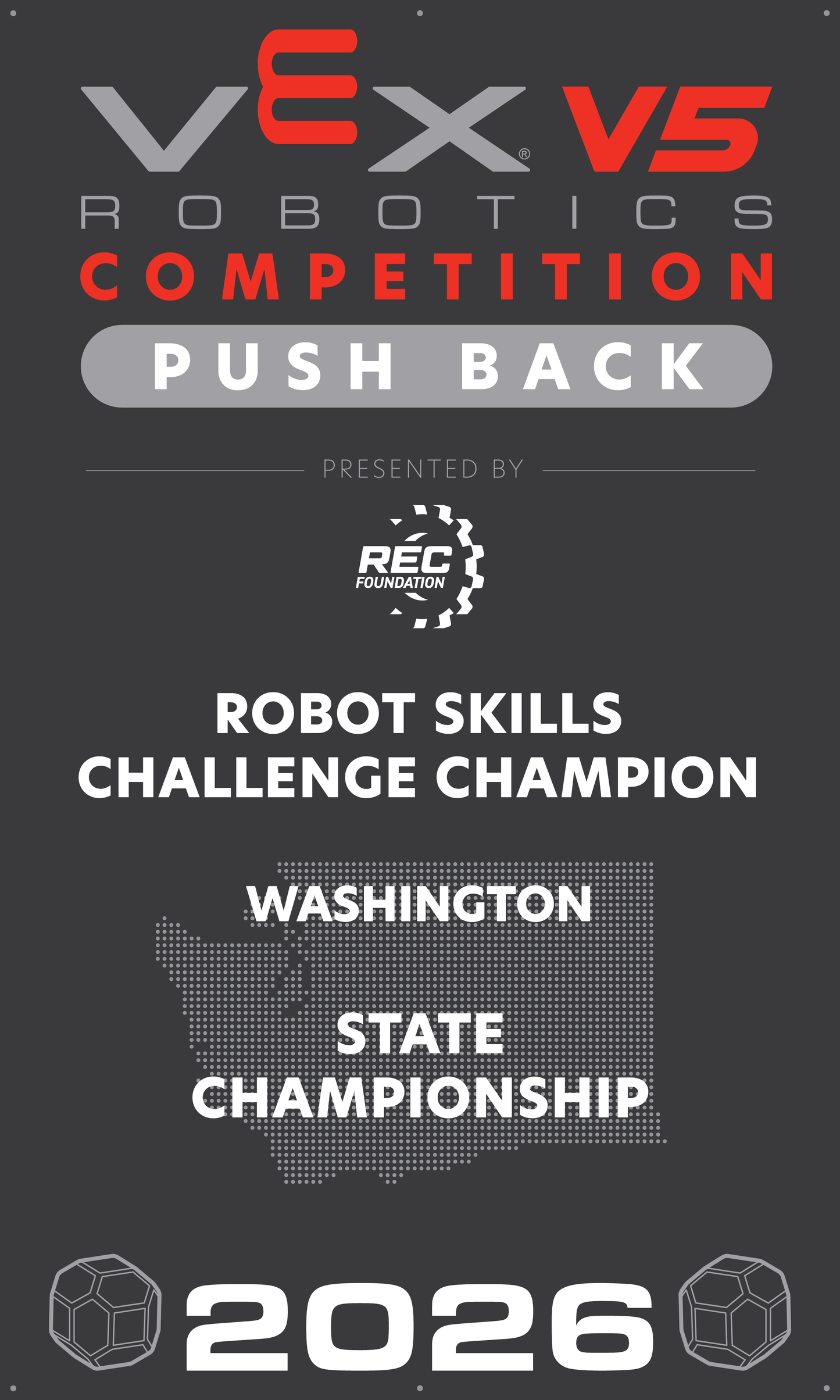 VEX V5 - Robot Skills Challenge Champion