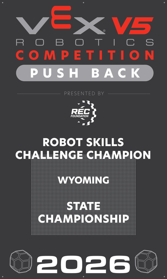 VEX V5 - Robot Skills Challenge Champion