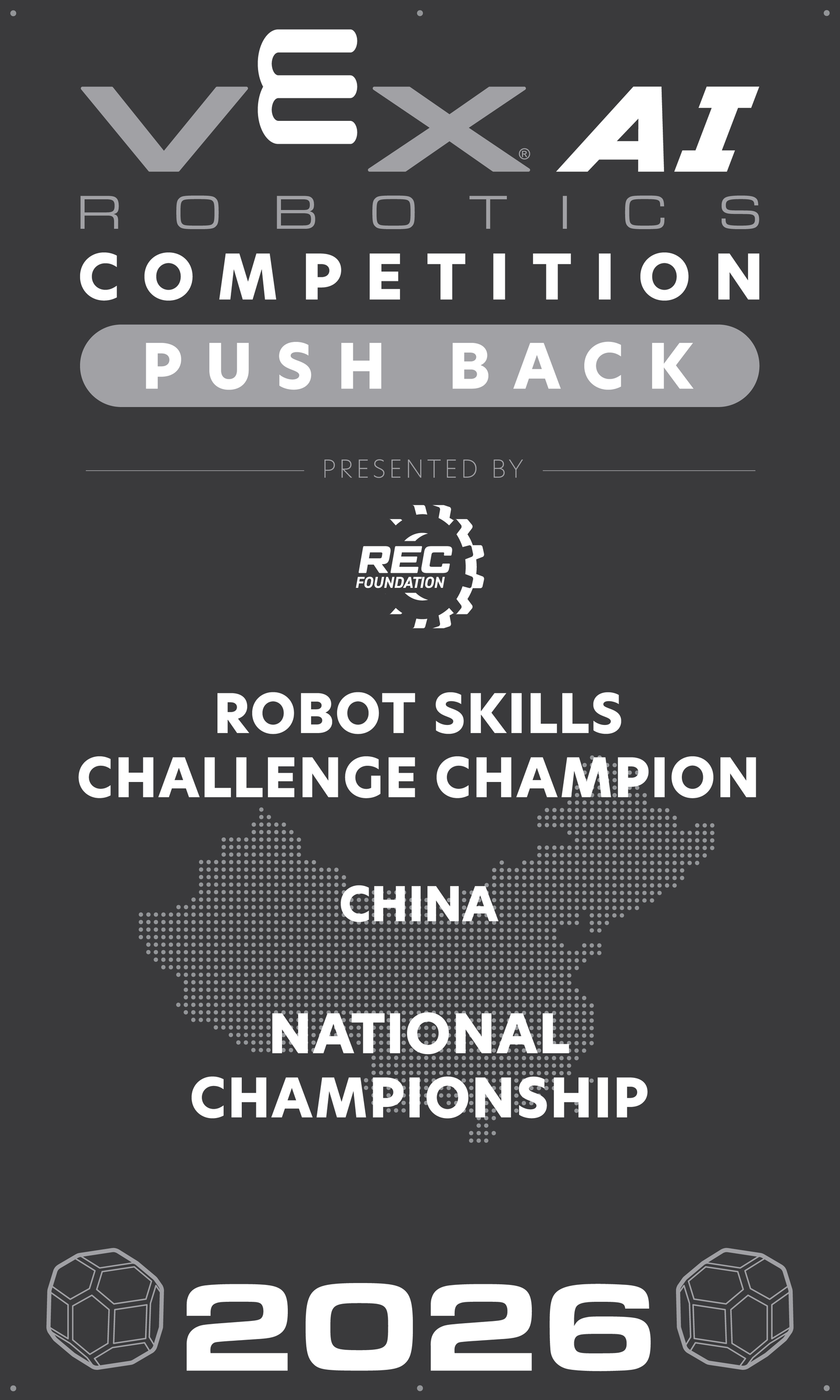 VEX V5 - Robot Skills Challenge Champion