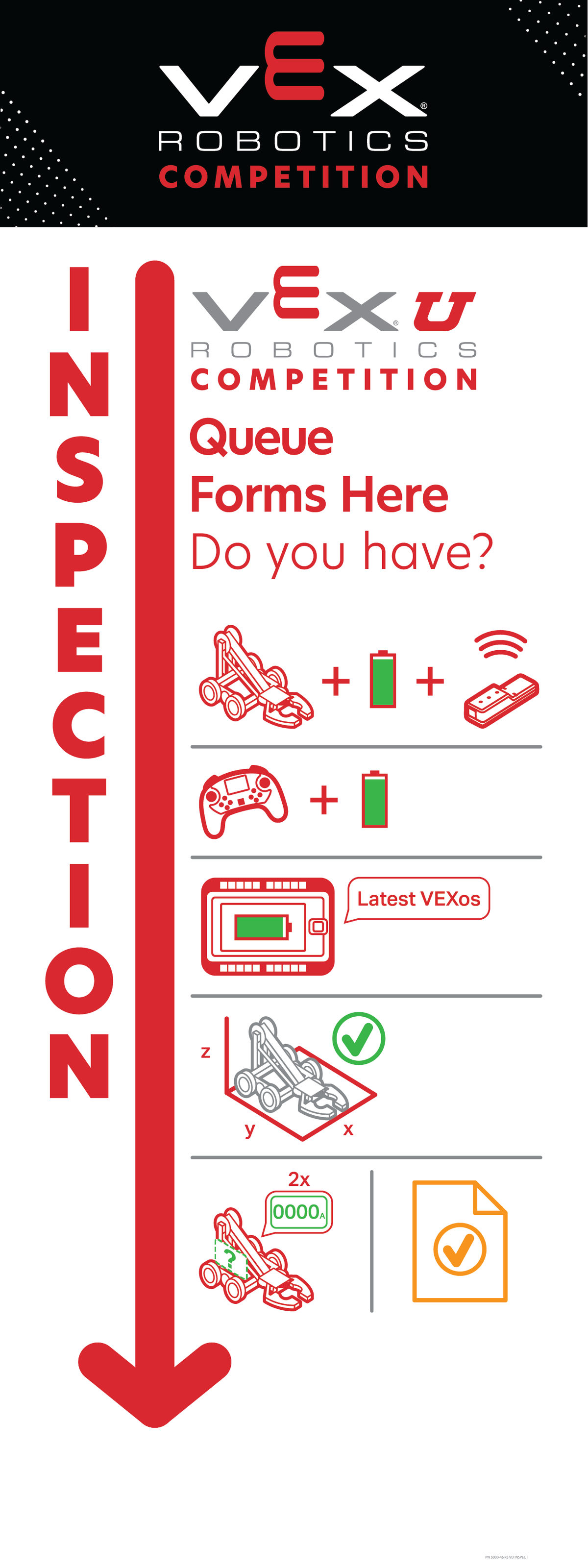 Inspection V5 - X-Style Banner Stand