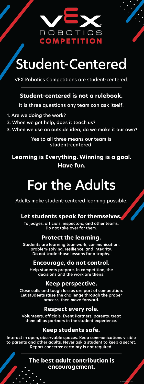 Adult Guidelines - X-Style Banner Stand
