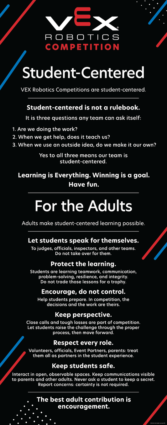 Adult Guidelines - Retractable Banner Stand