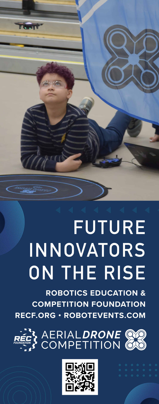 Aerial Drone Competition Future Innovators on the Rise Retractable Banner Stand