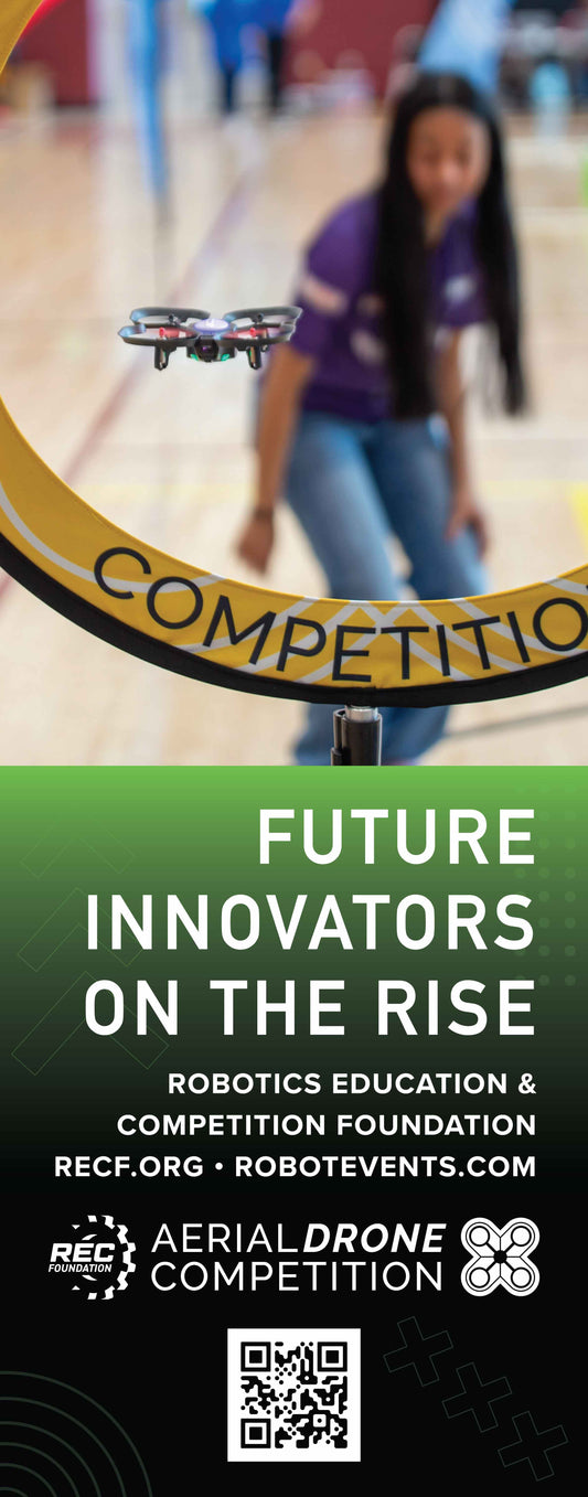 Aerial Drone Competition Future Innovators on the Rise Retractable Banner Stand