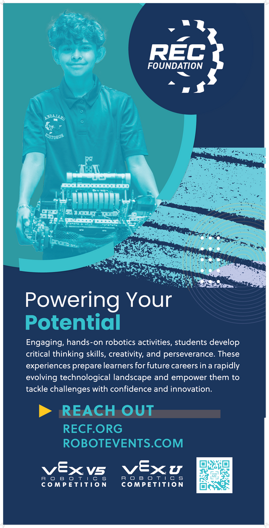 REC Foundation Banner Powering Your Potential (Grant)