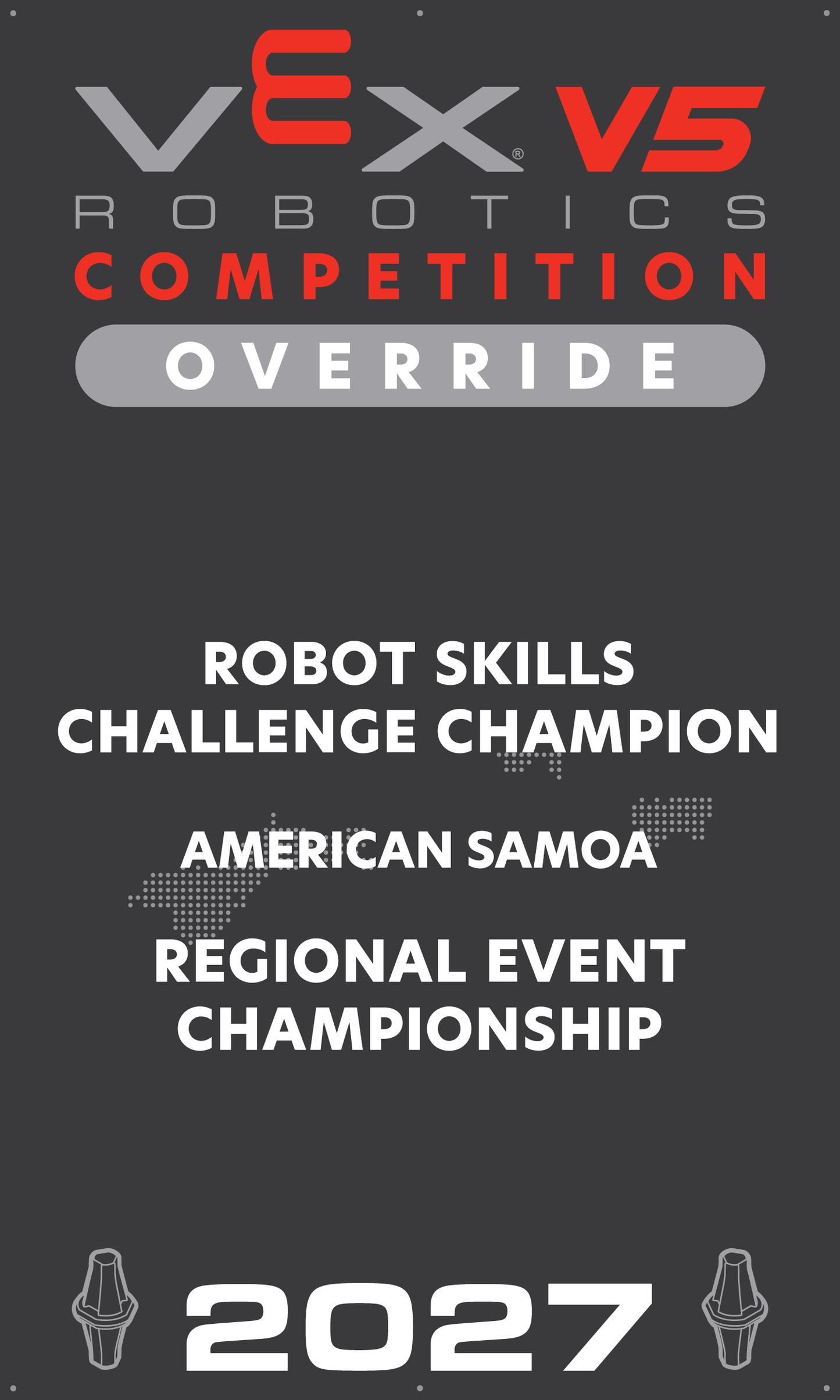 VEX V5 - Robot Skills Challenge Champion