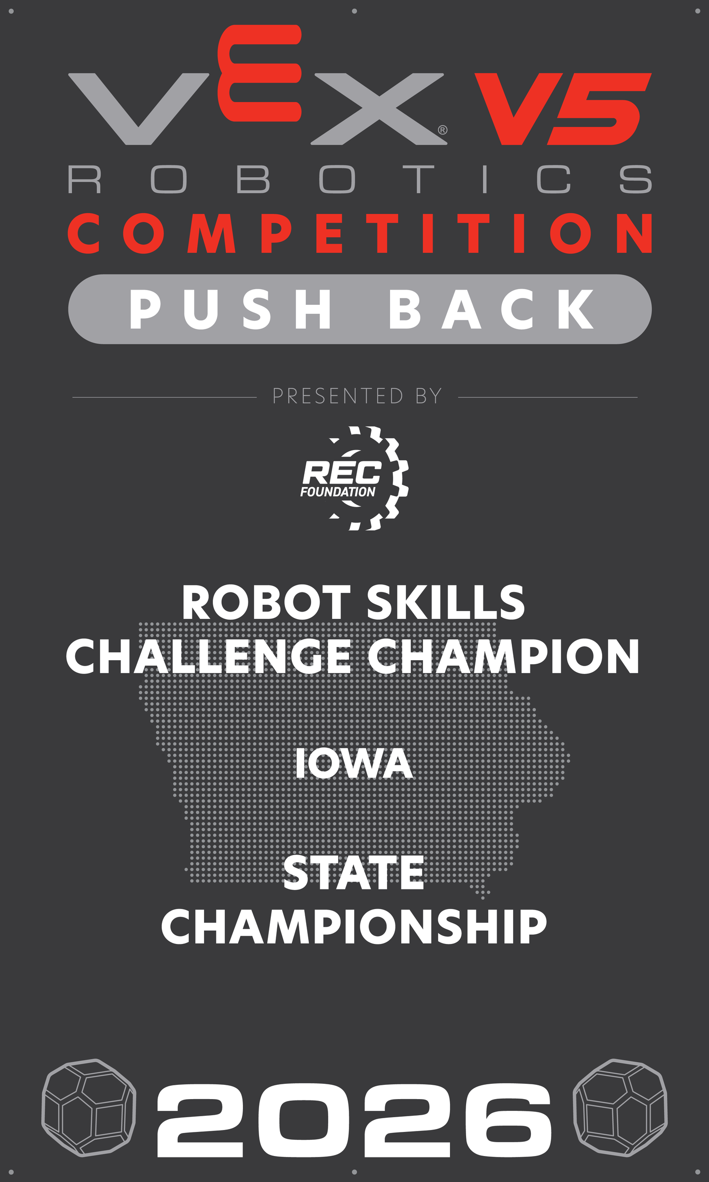 VEX V5 - Robot Skills Challenge Champion