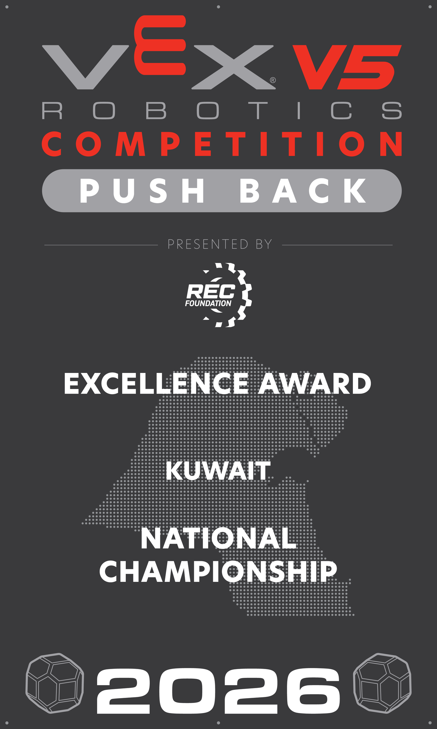 VEX V5 - Excellence Award