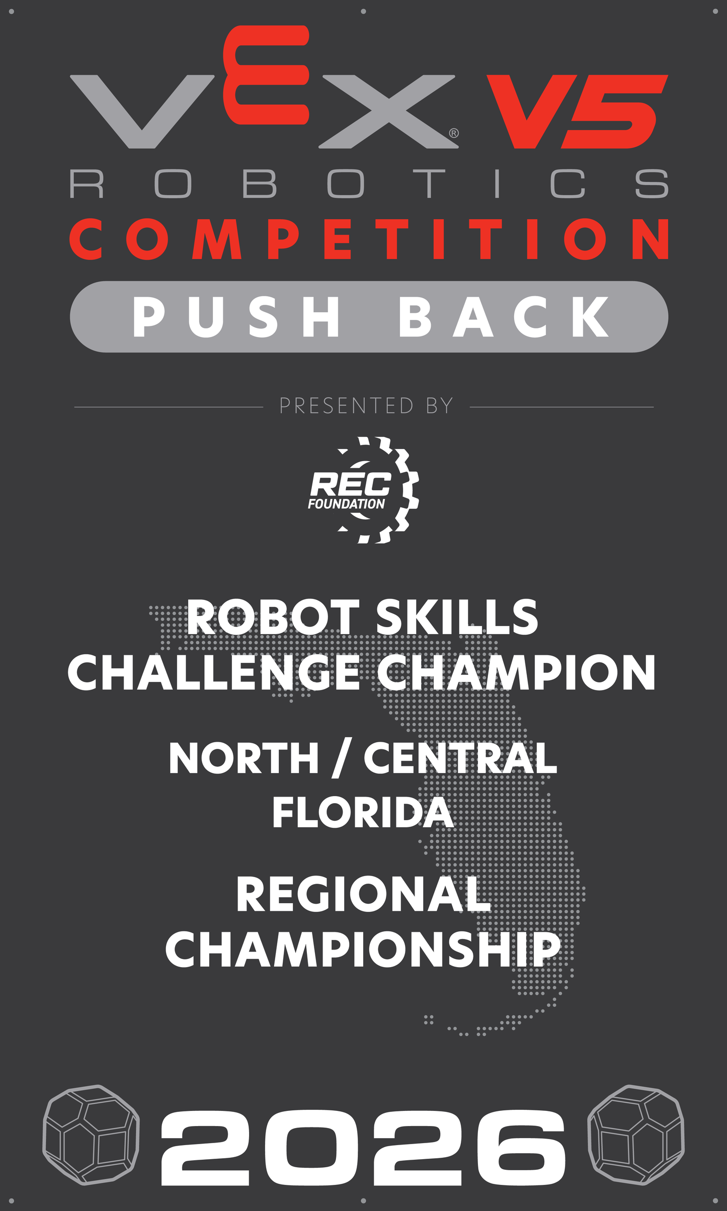 VEX V5 - Robot Skills Challenge Champion