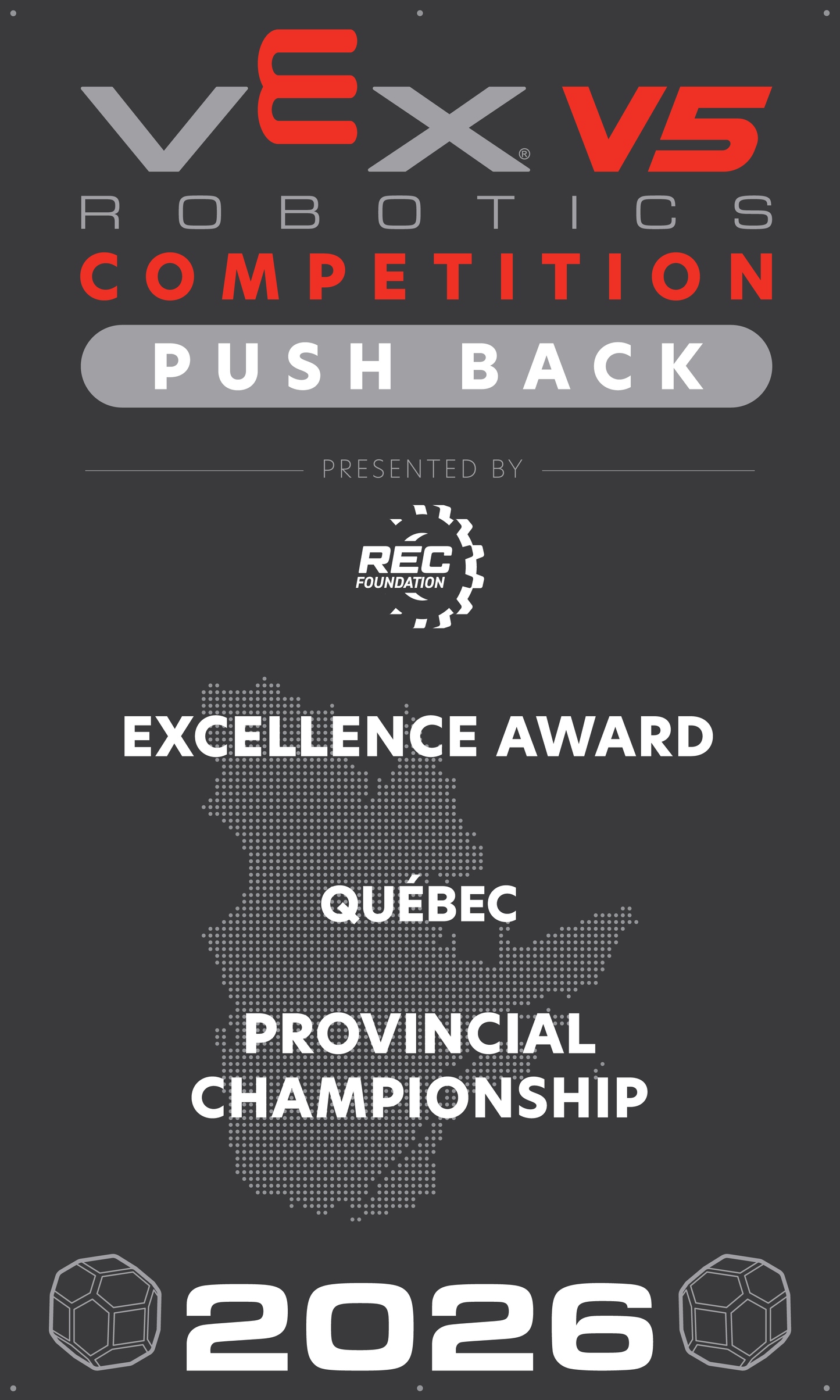 VEX V5 - Excellence Award