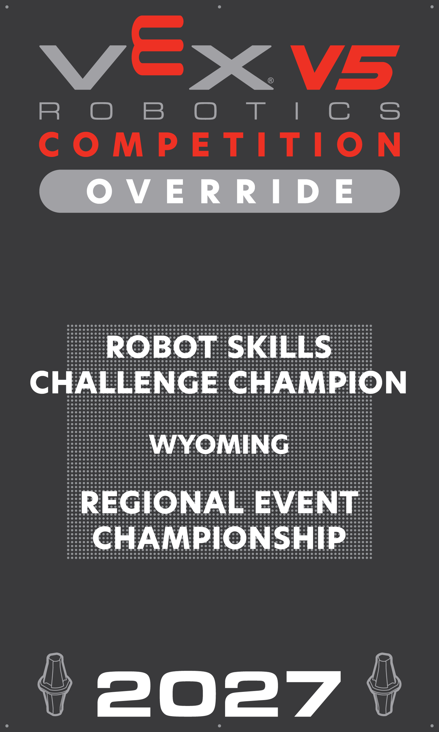 VEX V5 - Robot Skills Challenge Champion