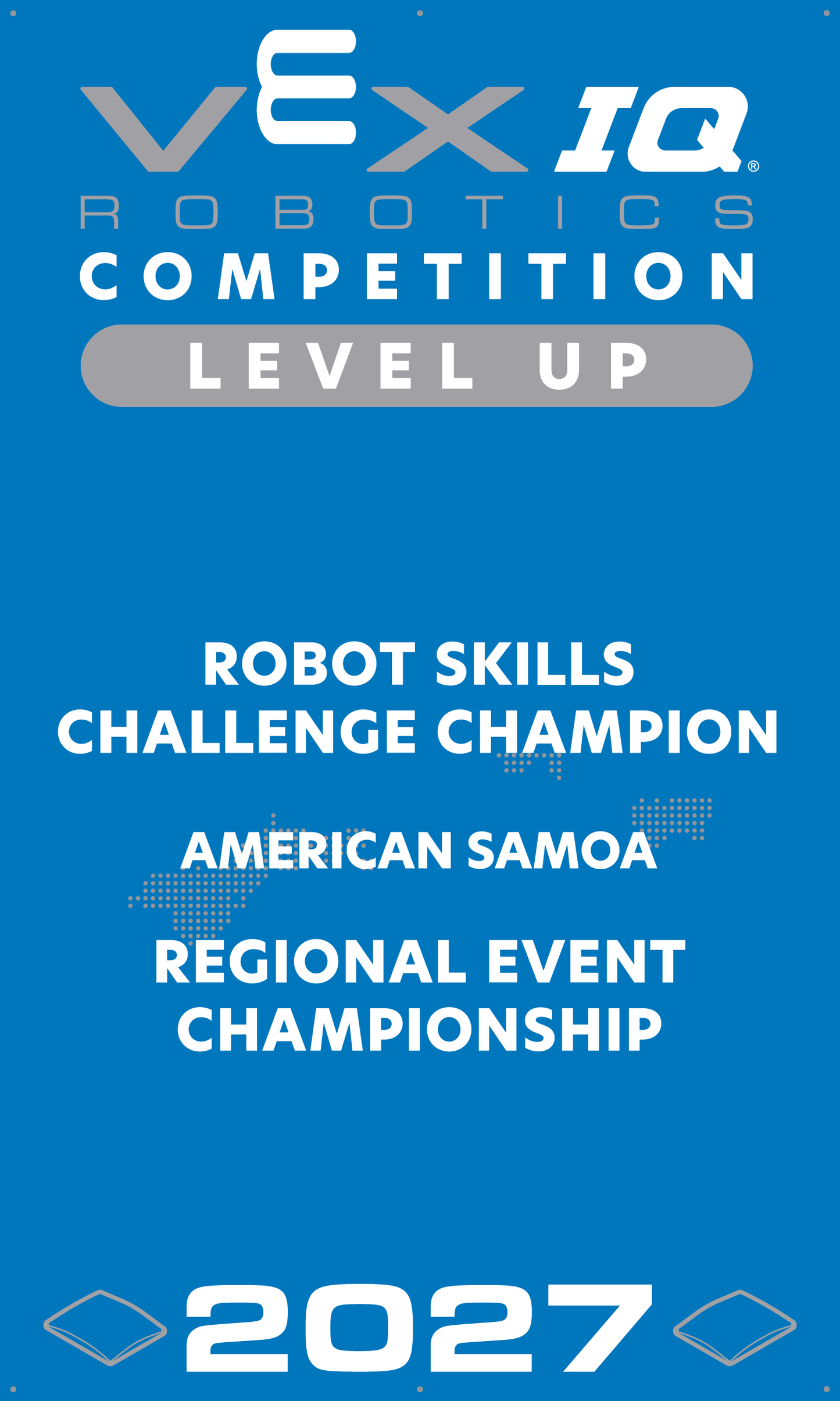 VEX IQ - Robot Skills Challenge Champion