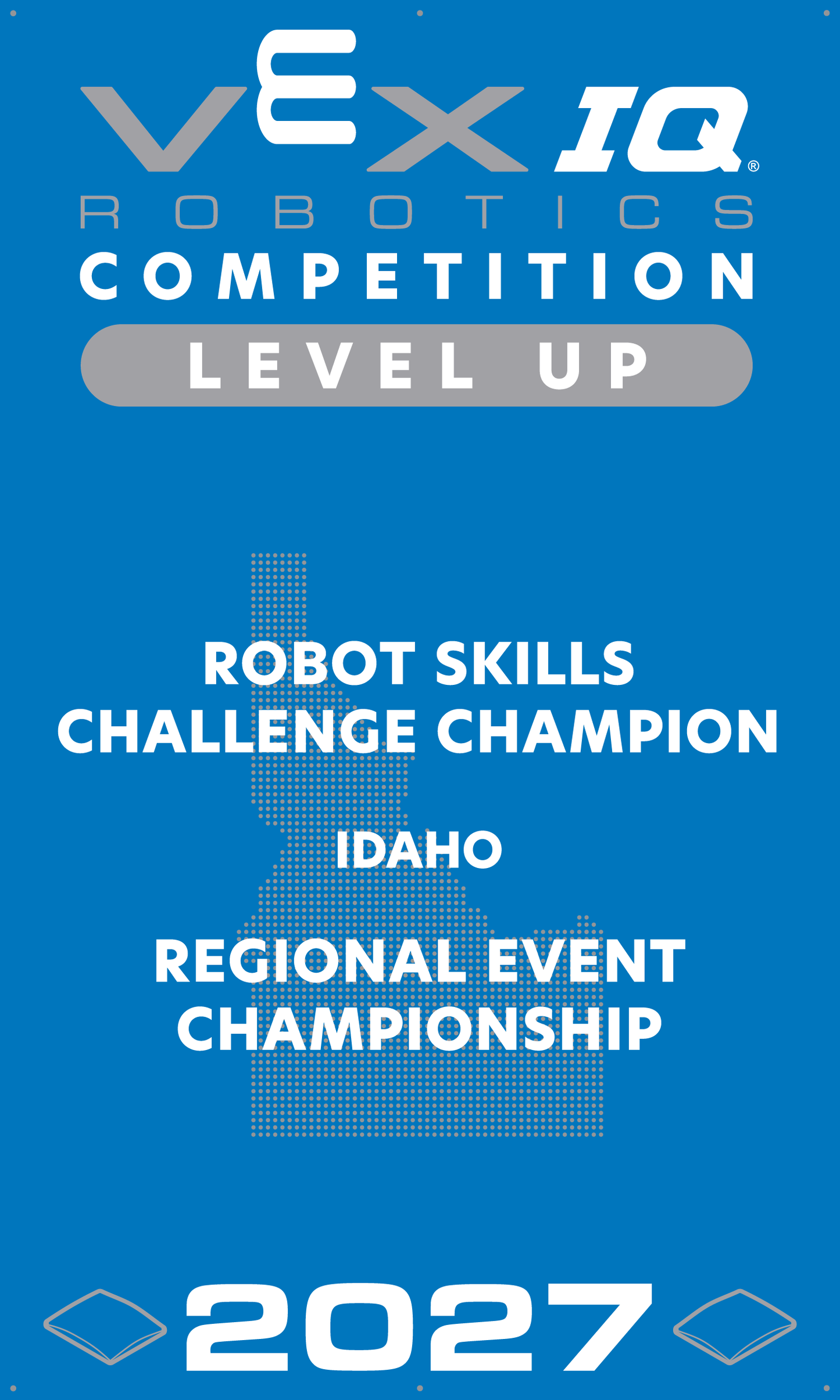 VEX IQ - Robot Skills Challenge Champion