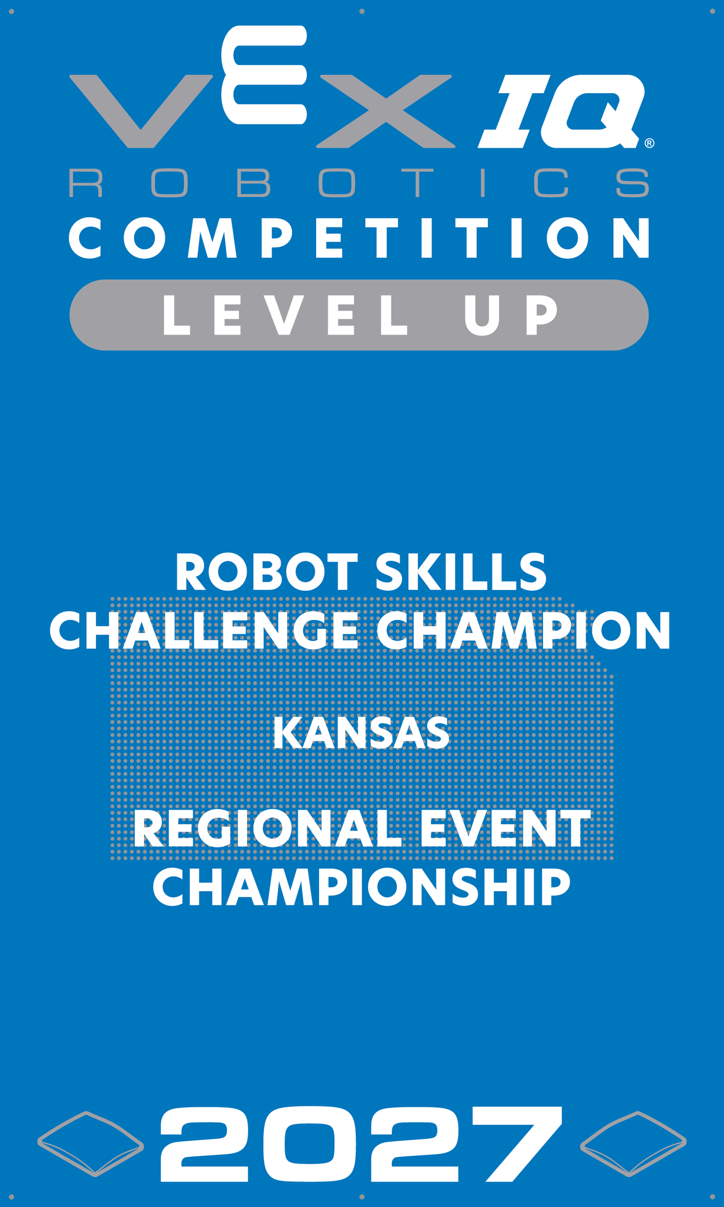VEX IQ - Robot Skills Challenge Champion