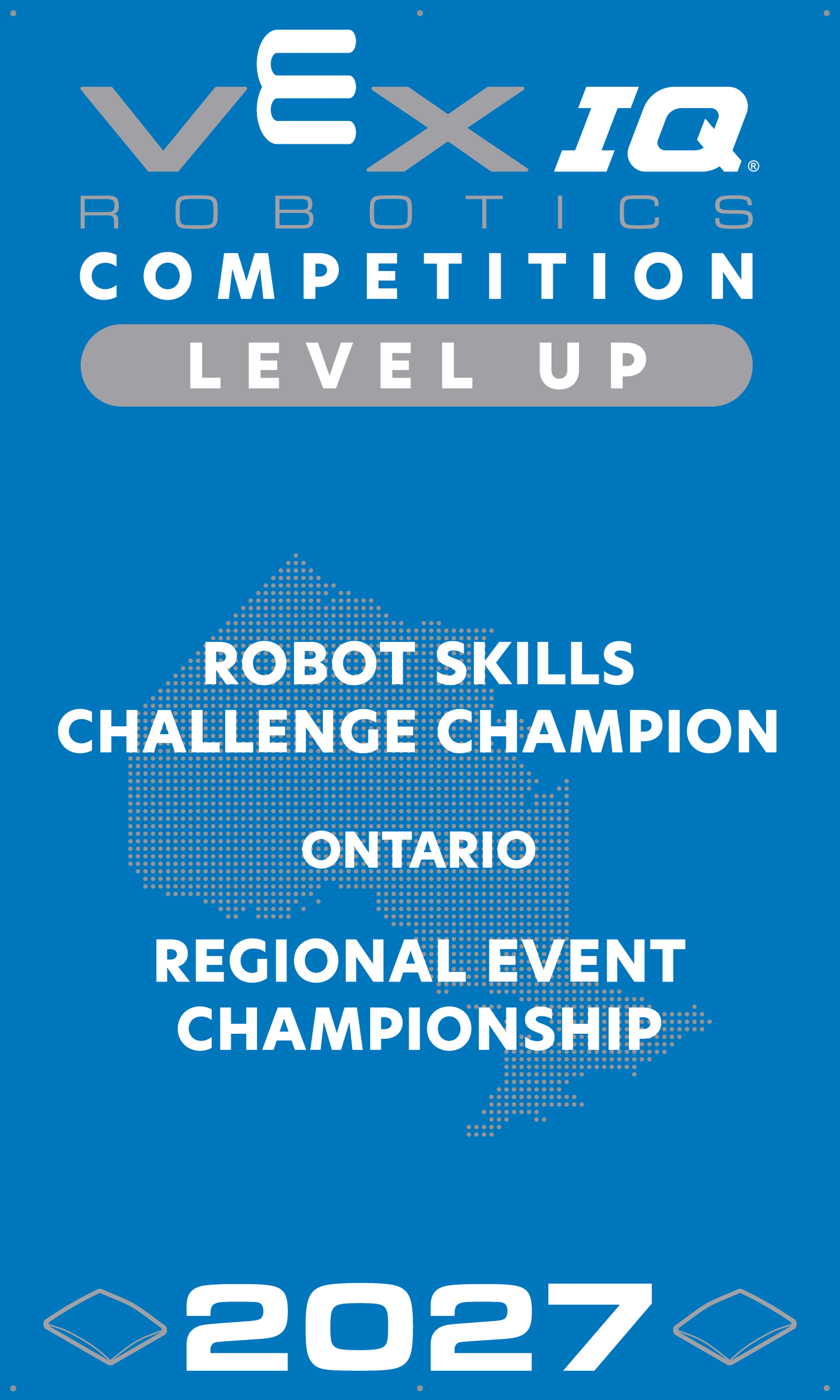 VEX IQ - Robot Skills Challenge Champion
